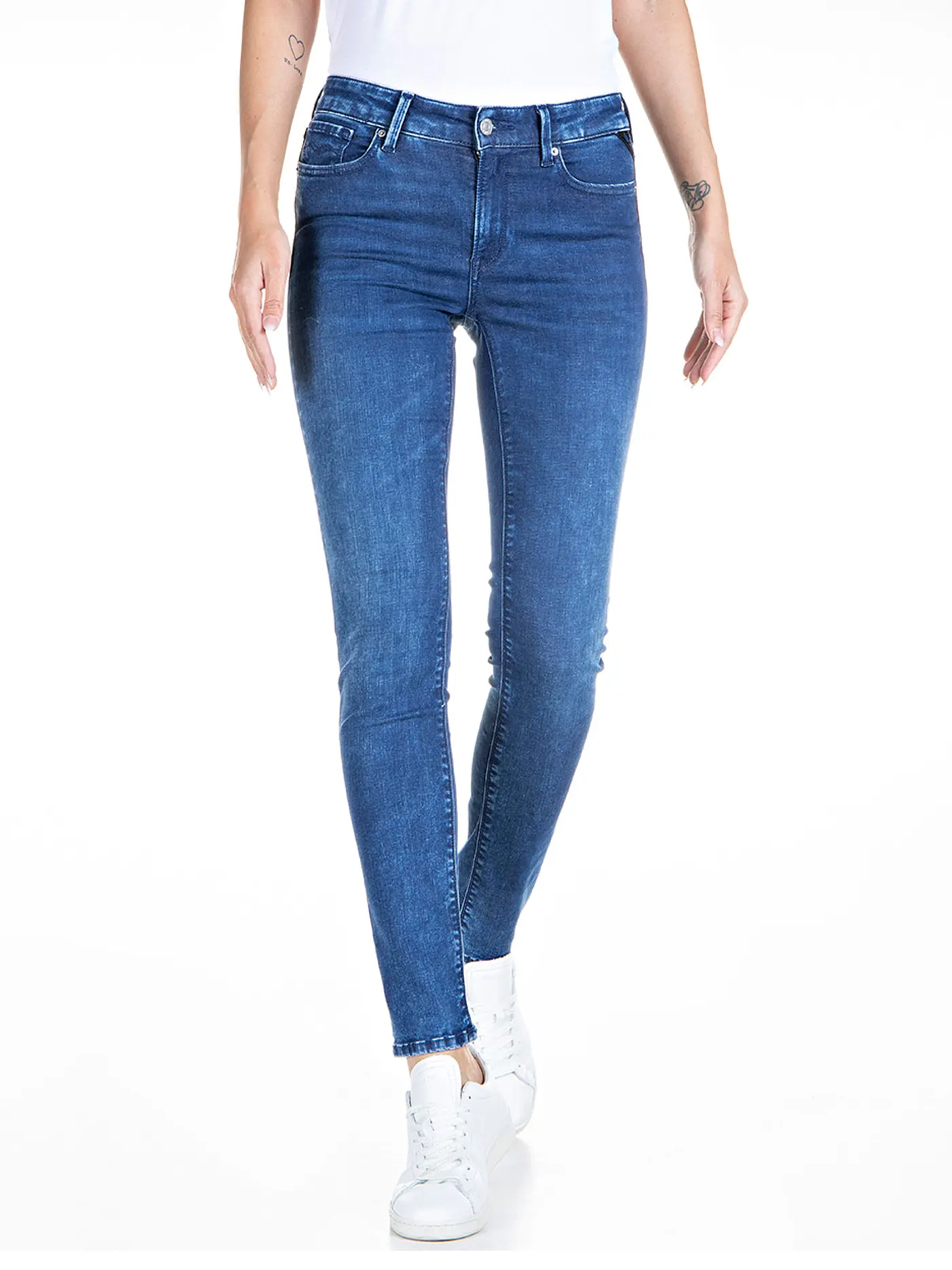 REPLAY | Jeans Skinny Fit Luzien XLite Hyperflex | blau