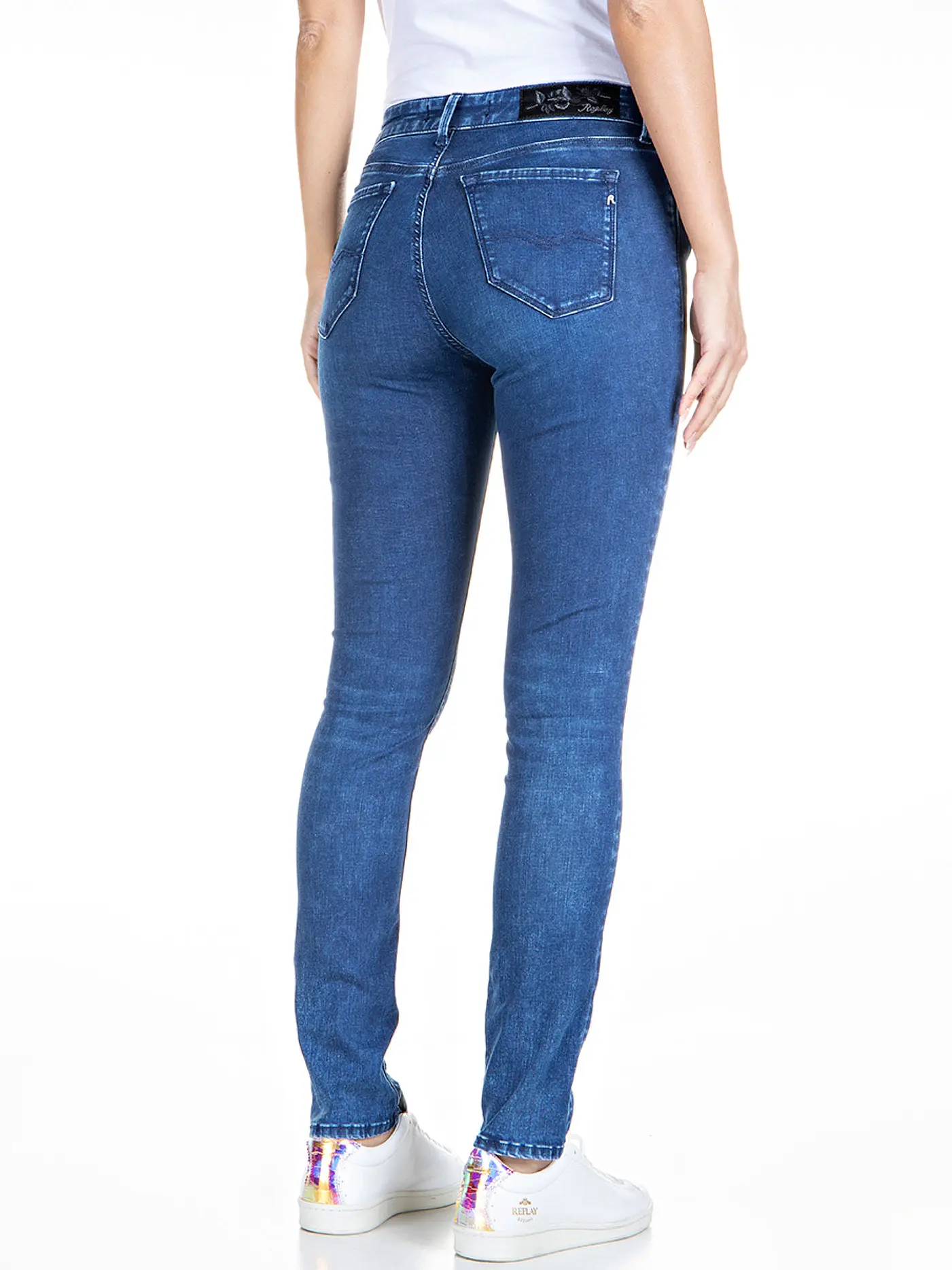 REPLAY | Jeans Skinny Fit Luzien XLite Hyperflex | blau