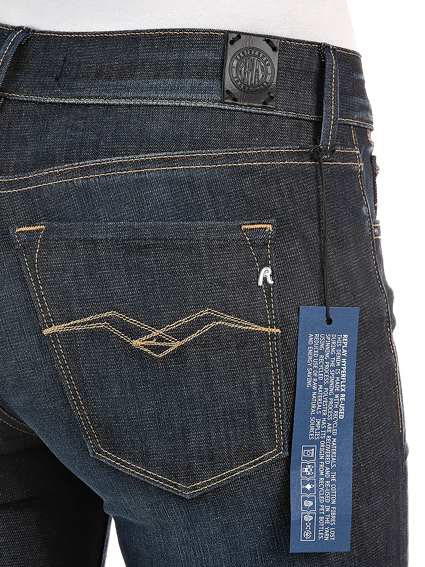 REPLAY | Jeans Skinny Fit New Luz Hyperflex Re-Used | blau