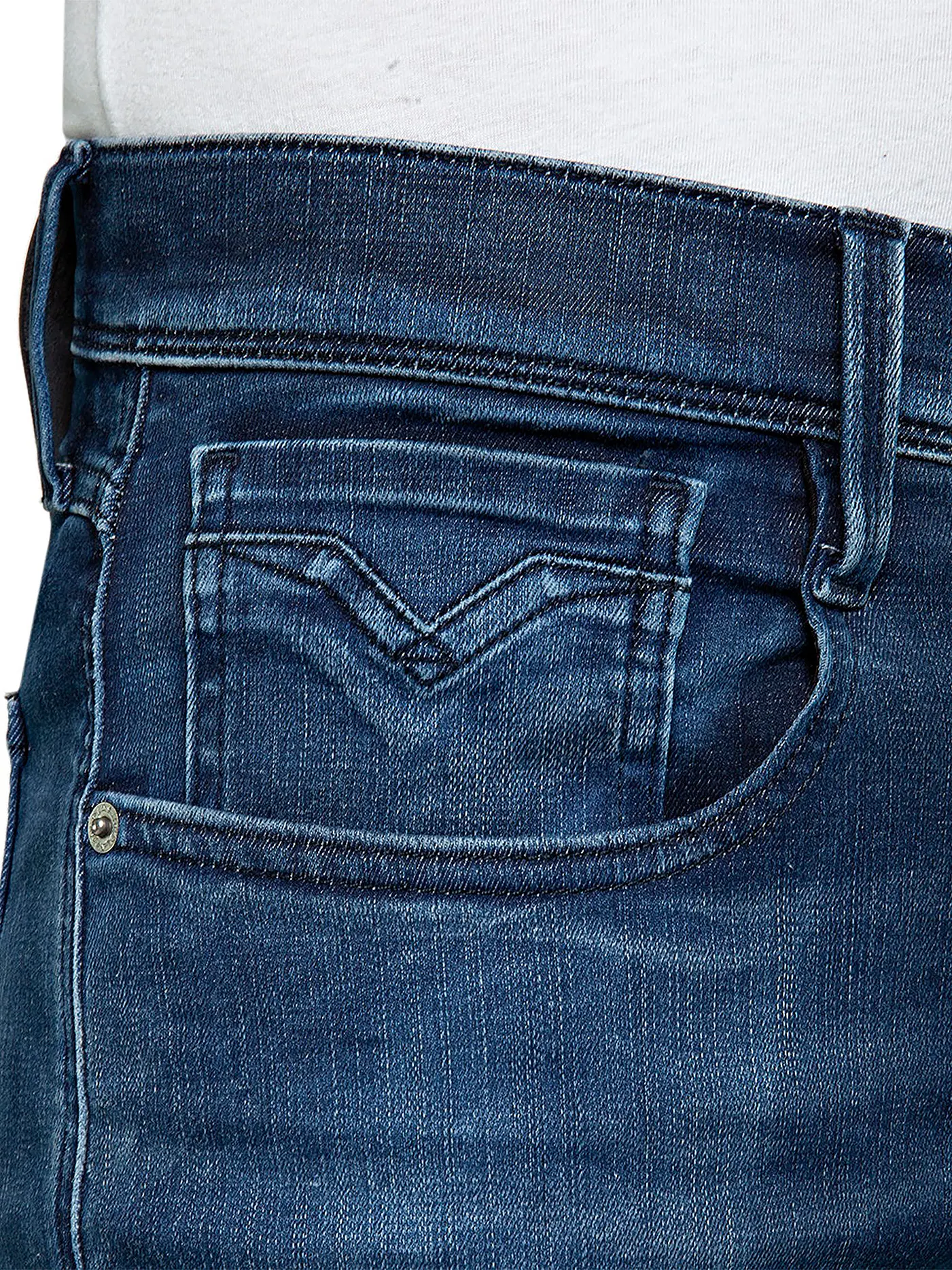 REPLAY | Jeans Slim Fit ANBASS HYPERFLEX CLOUDS | blau