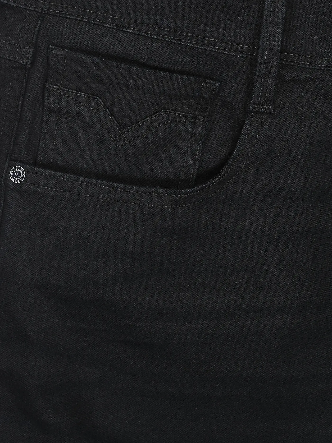 REPLAY | Jeans Slim Fit ANBASS HYPERFLEX | schwarz