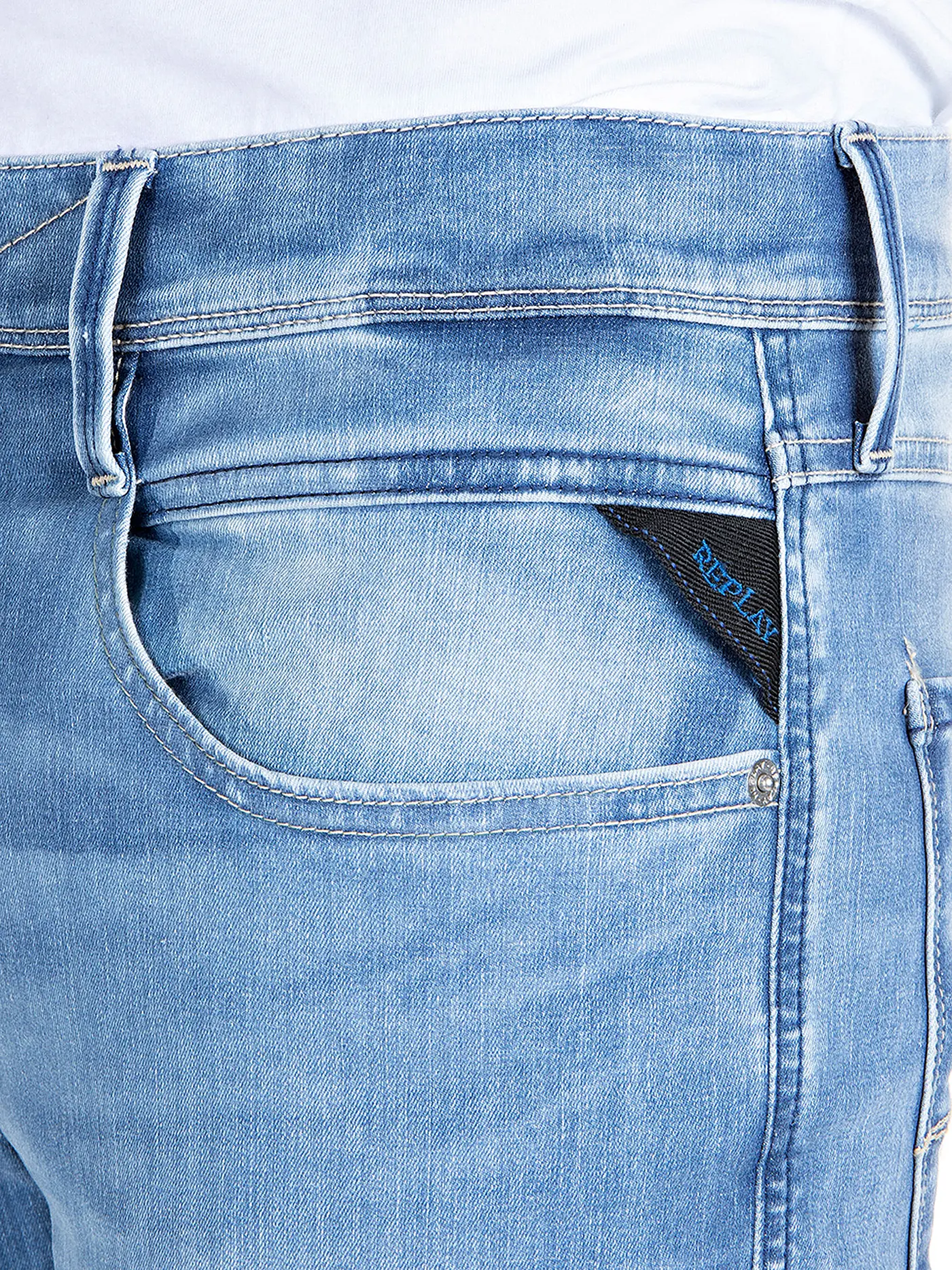 REPLAY | Jeans Slim Fit ANBASS X-LITE | blau