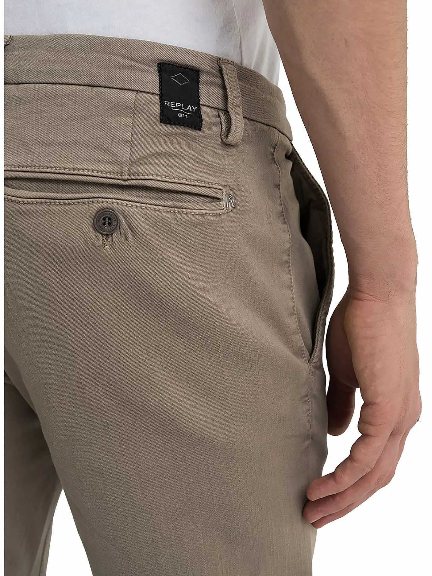 REPLAY | Jeans Slim Fit ZEUMAR - Hyperflex | beige