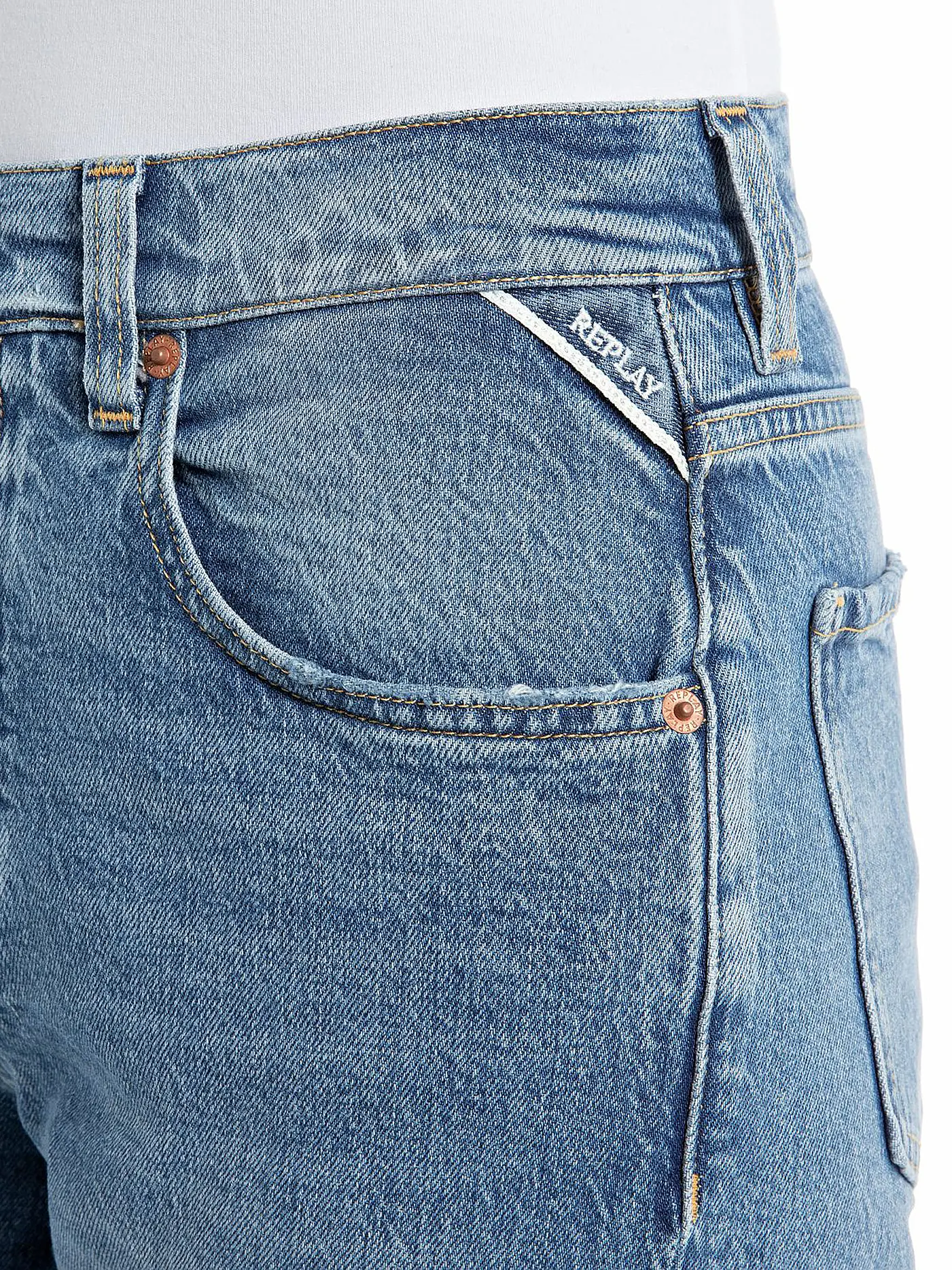 REPLAY | Jeans Straight Fit MAIJKE  | hellblau