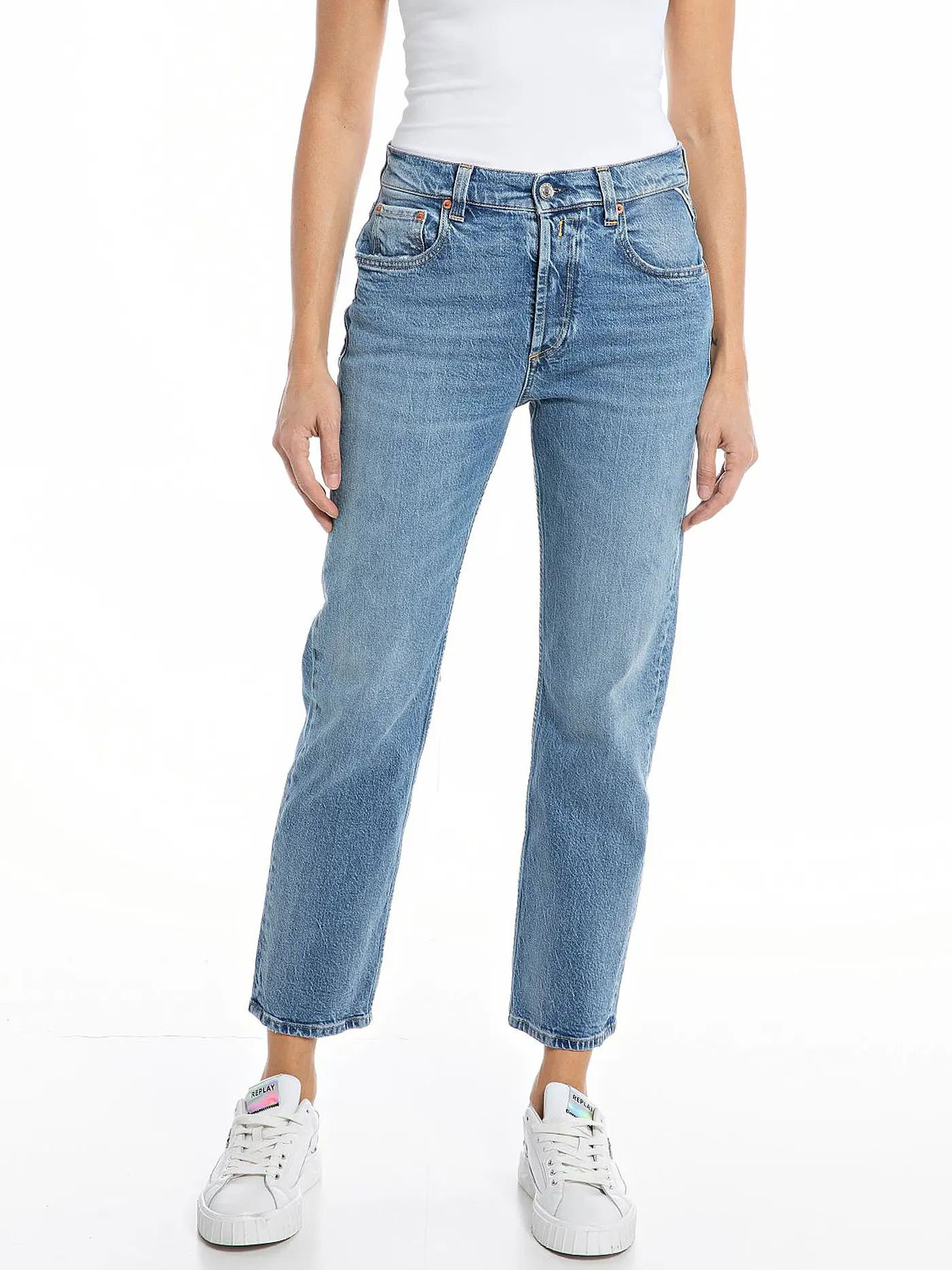 REPLAY | Jeans Straight Fit MAIJKE  | hellblau