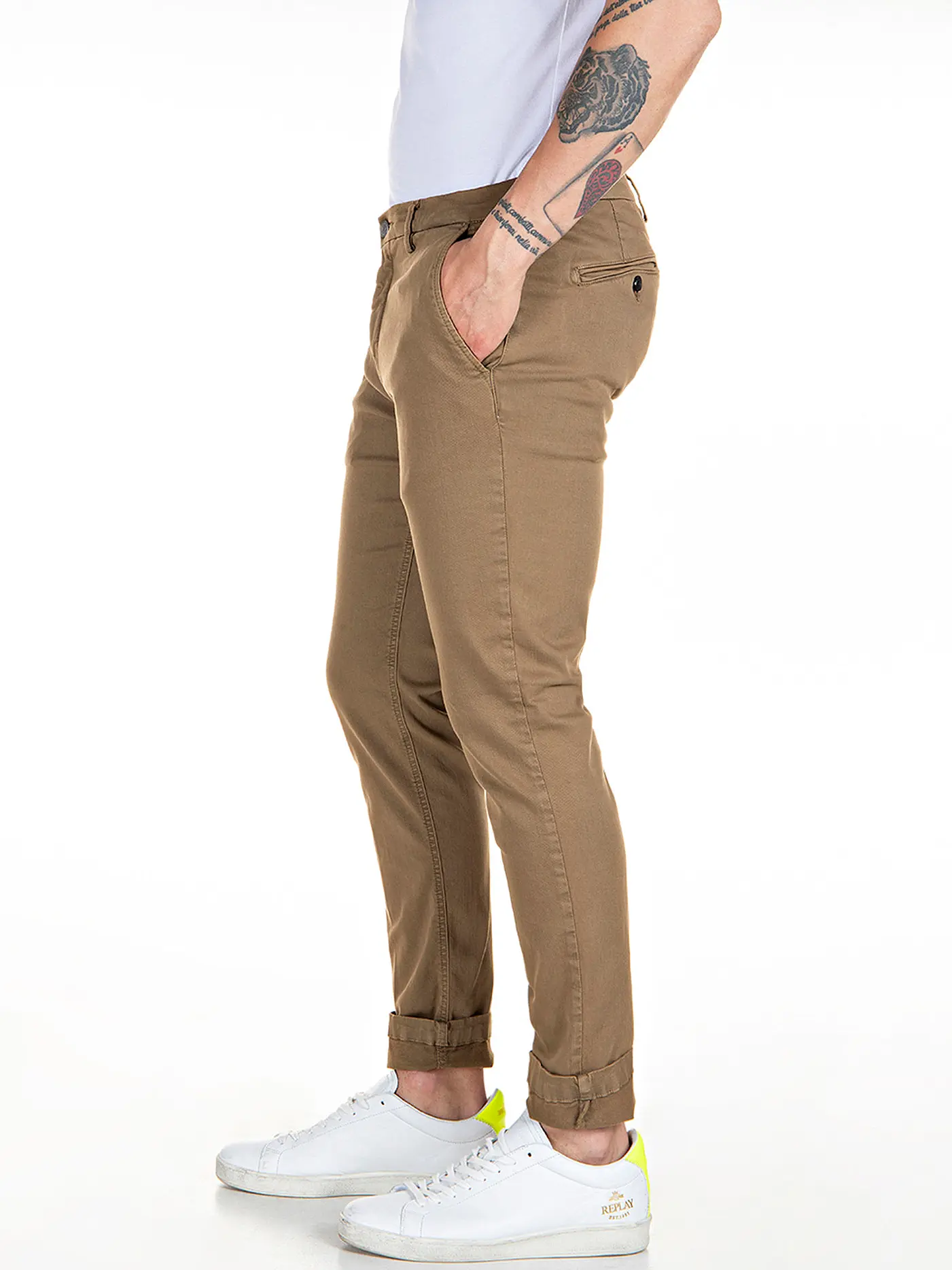 REPLAY | Jeans Zeumar - Hyperflex | braun