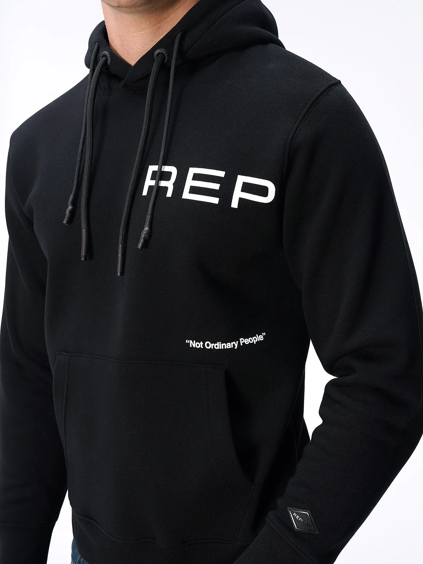 REPLAY | Kapuzensweater - Hoodie  | schwarz