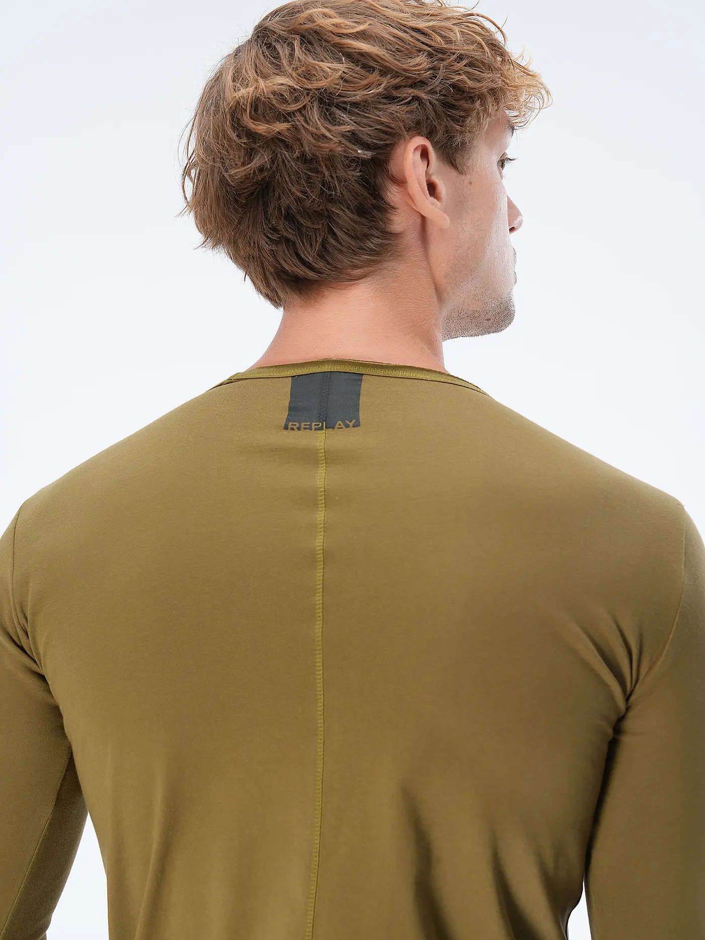 REPLAY | Langarmshirt | olive