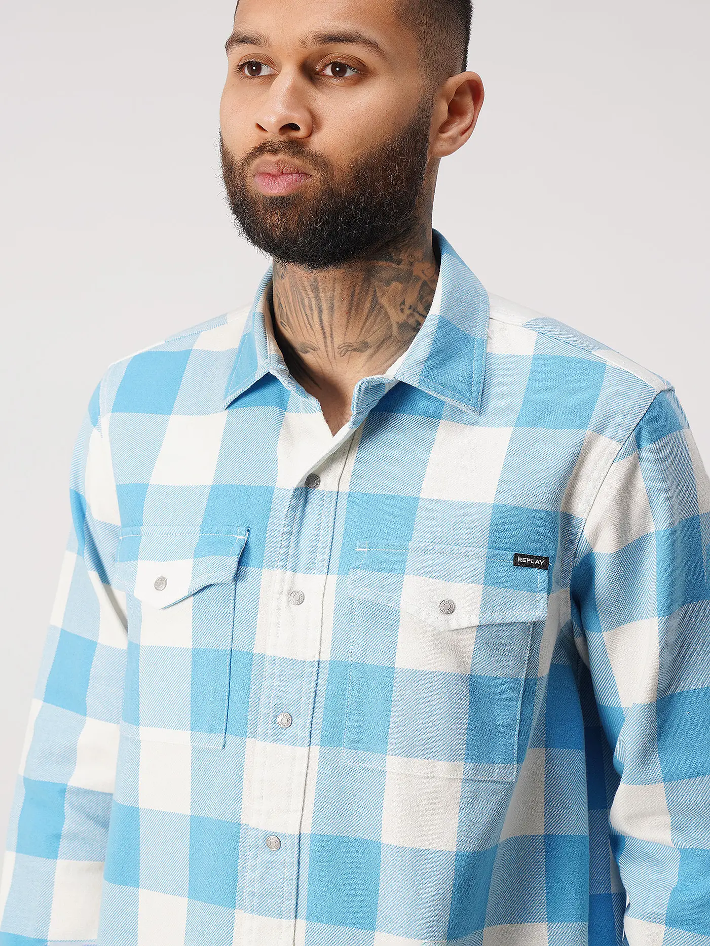 REPLAY | Overshirt  | türkis