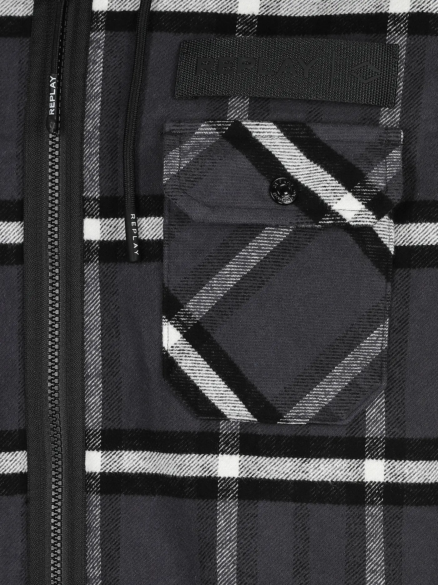 REPLAY | Overshirt | grau