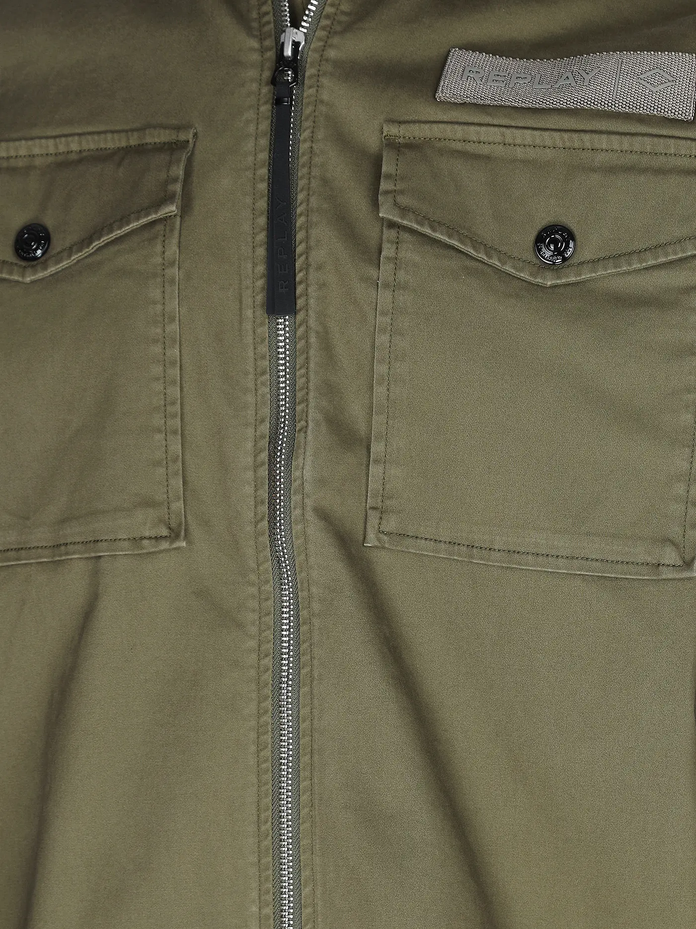 REPLAY | Overshirt | olive