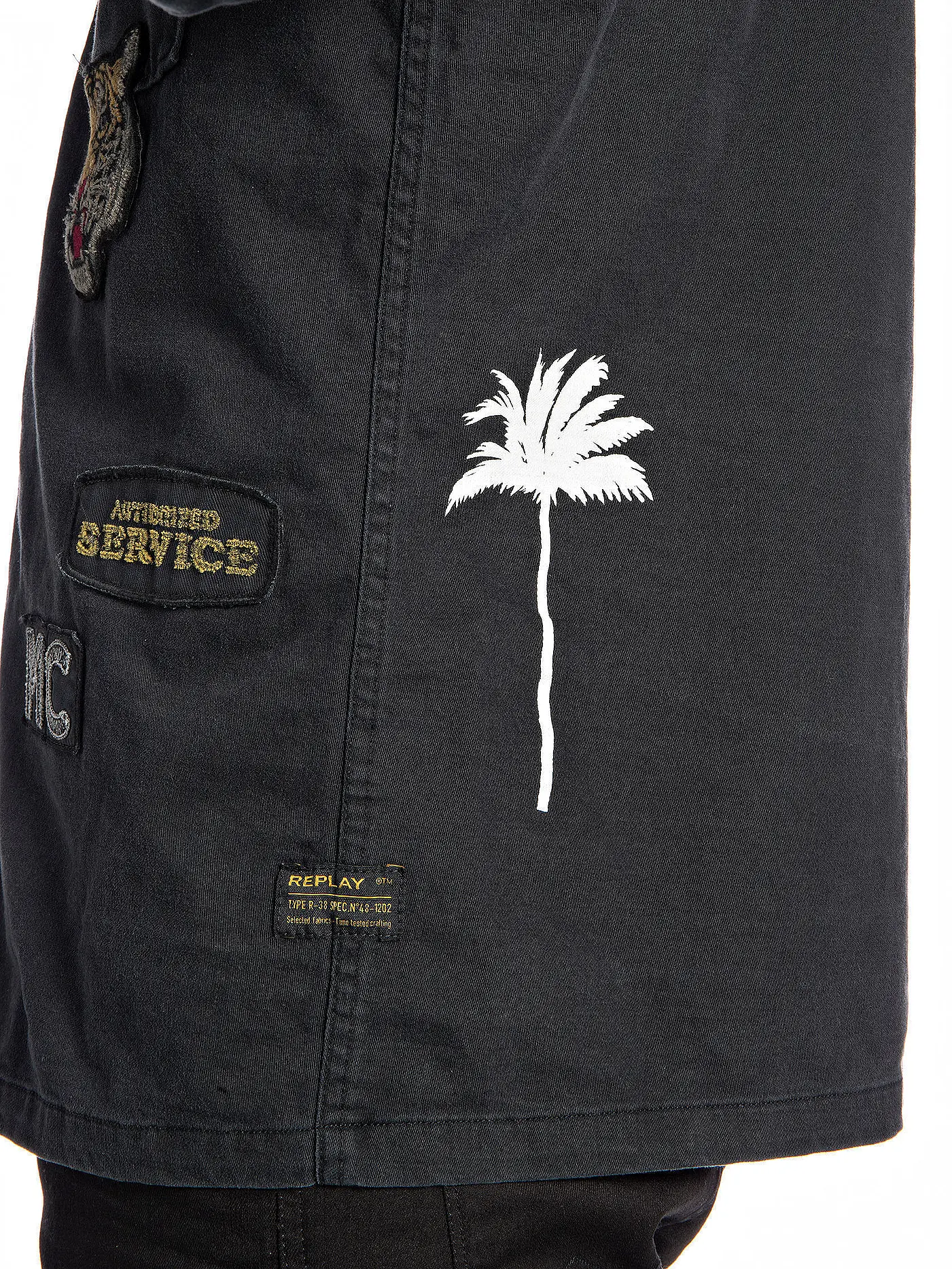 REPLAY | Overshirt | schwarz