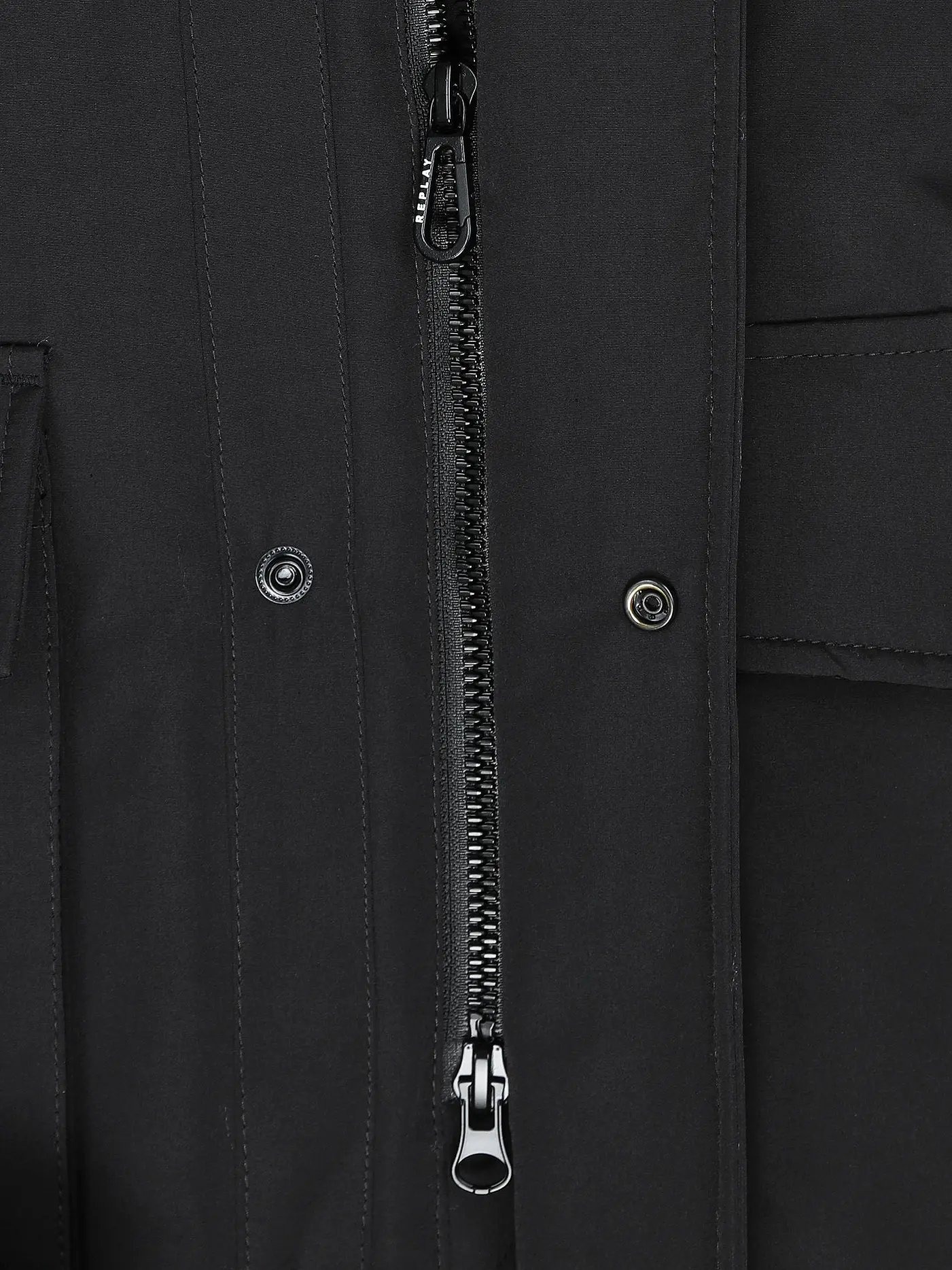 REPLAY | Parka  | schwarz