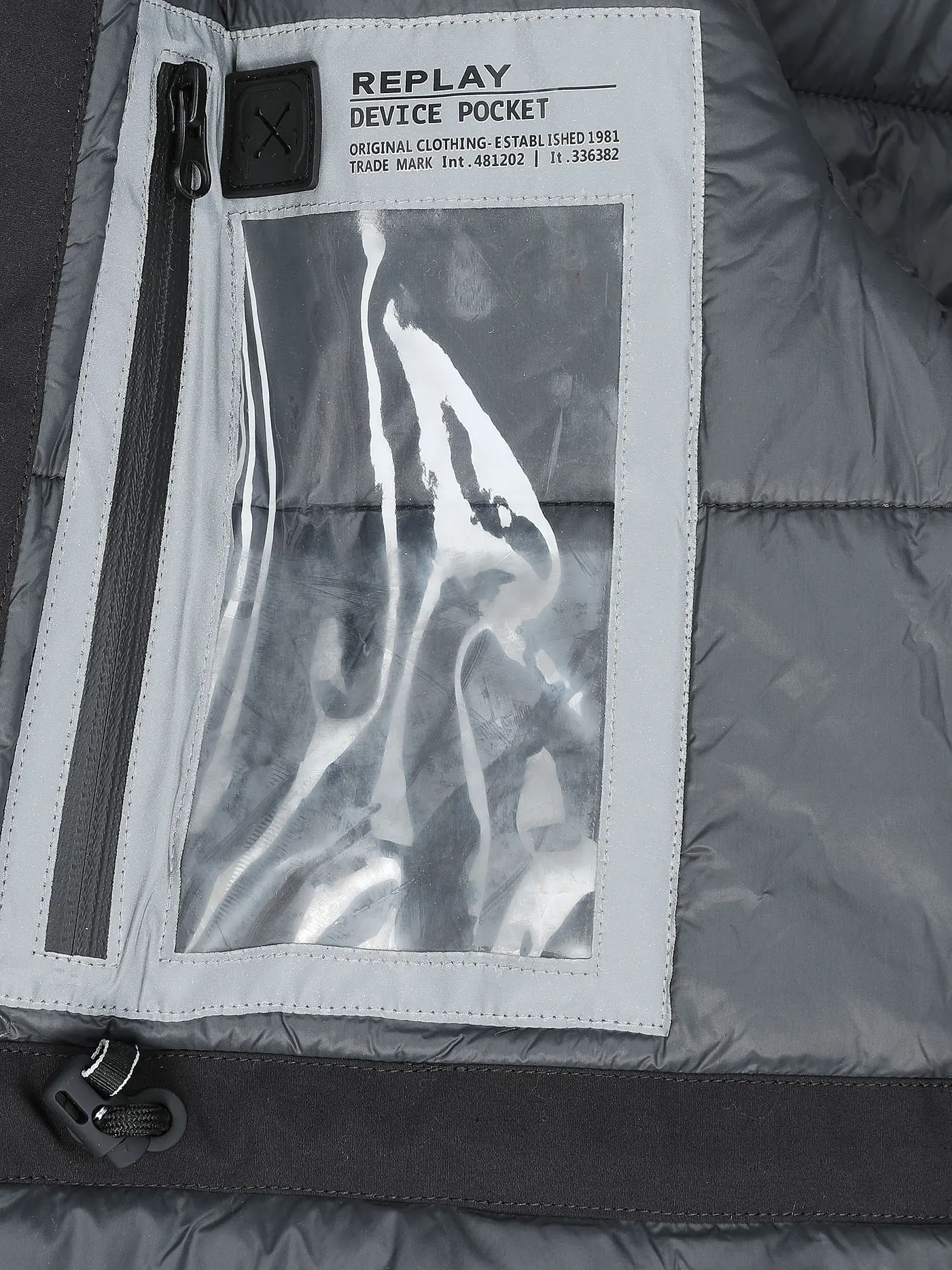 REPLAY | Parka  | schwarz