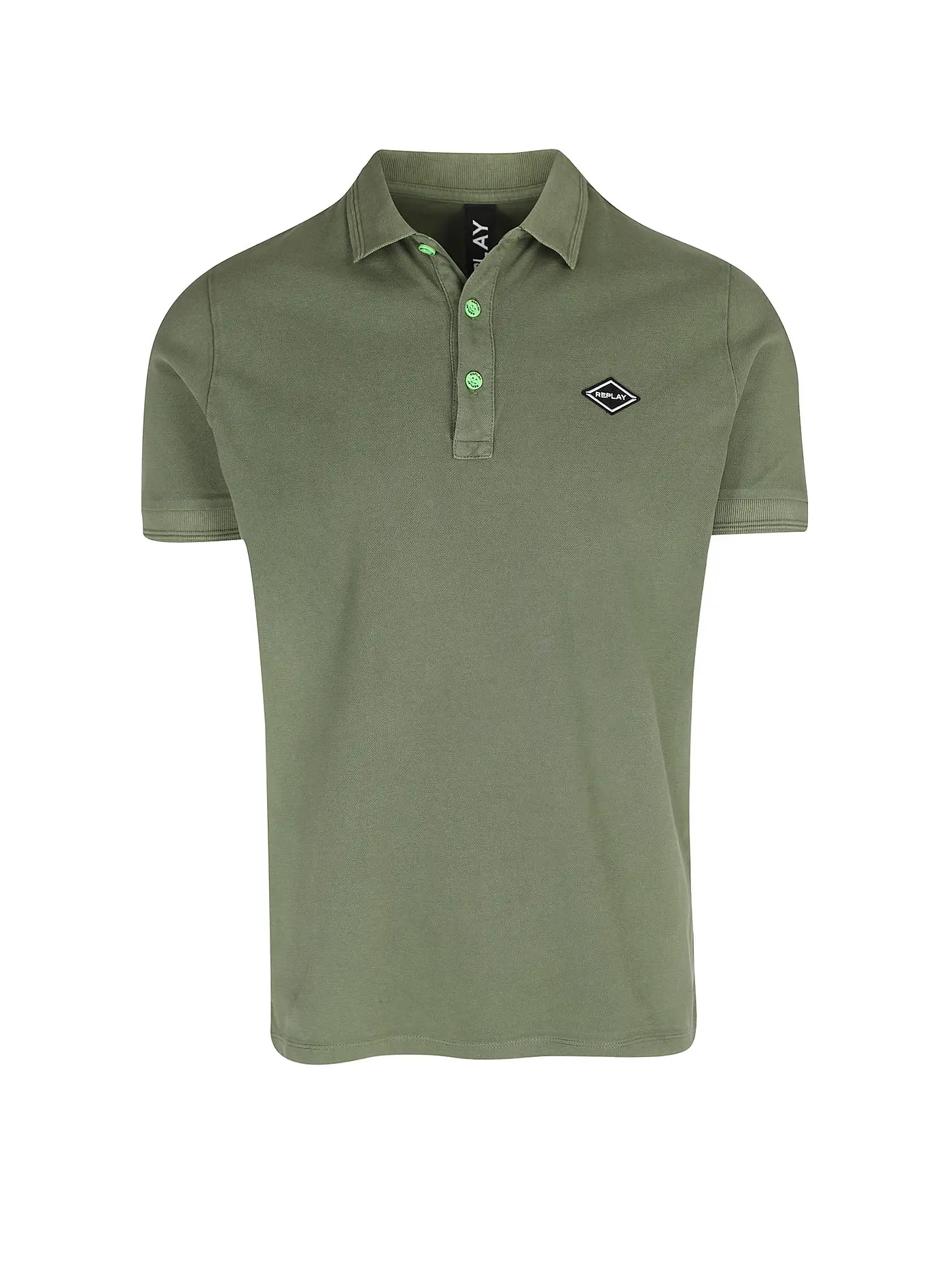 REPLAY | Poloshirt | grün