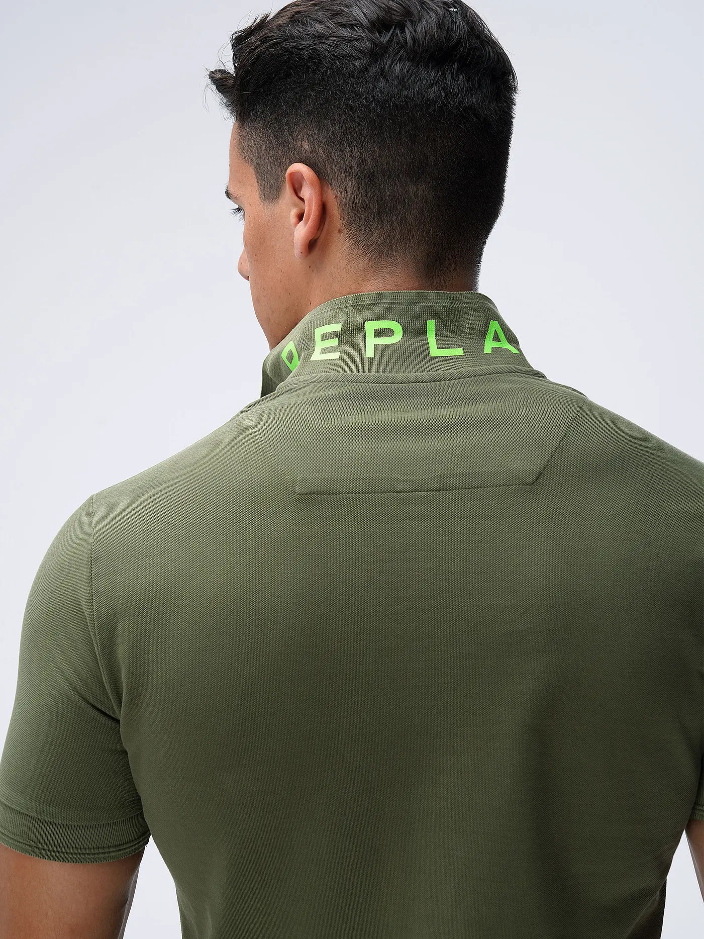 REPLAY | Poloshirt  | grün