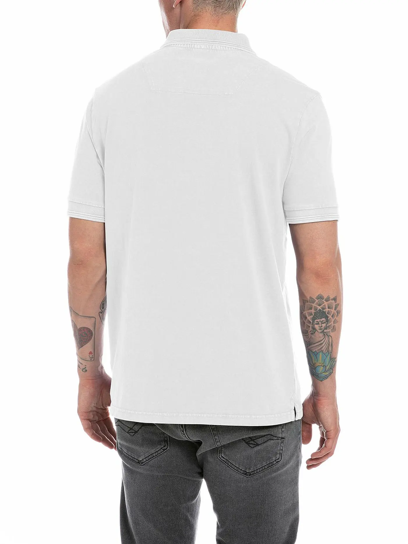 REPLAY | Poloshirt Slim Fit  | weiss