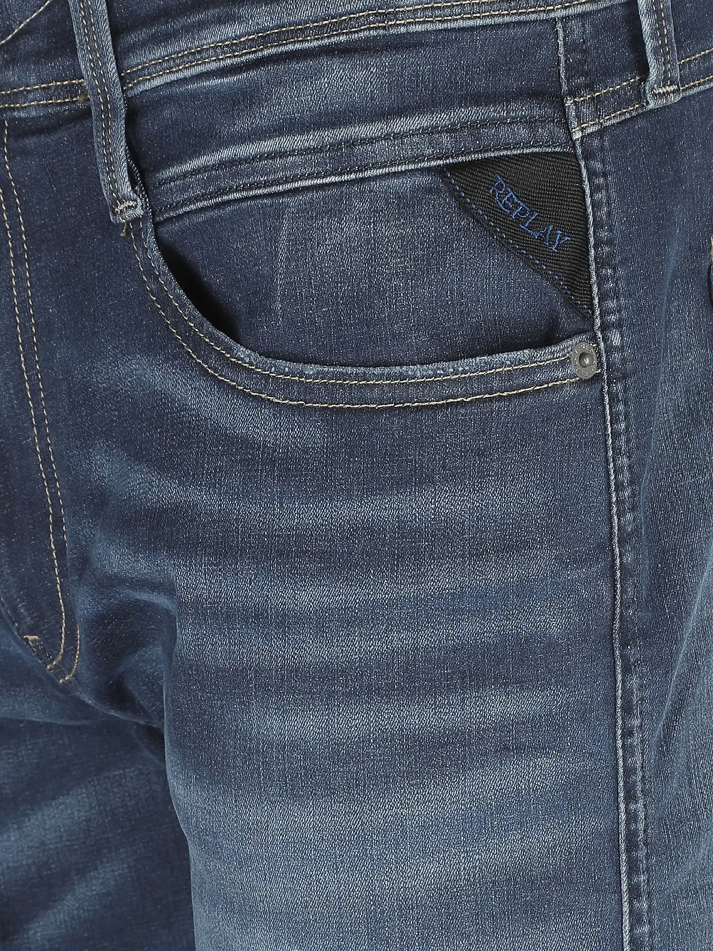REPLAY | Shorts New Anbass | blau