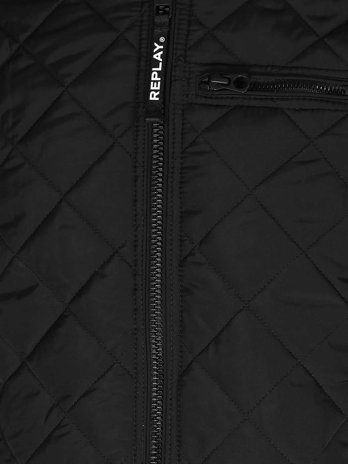 REPLAY | Steppjacke RACER | schwarz