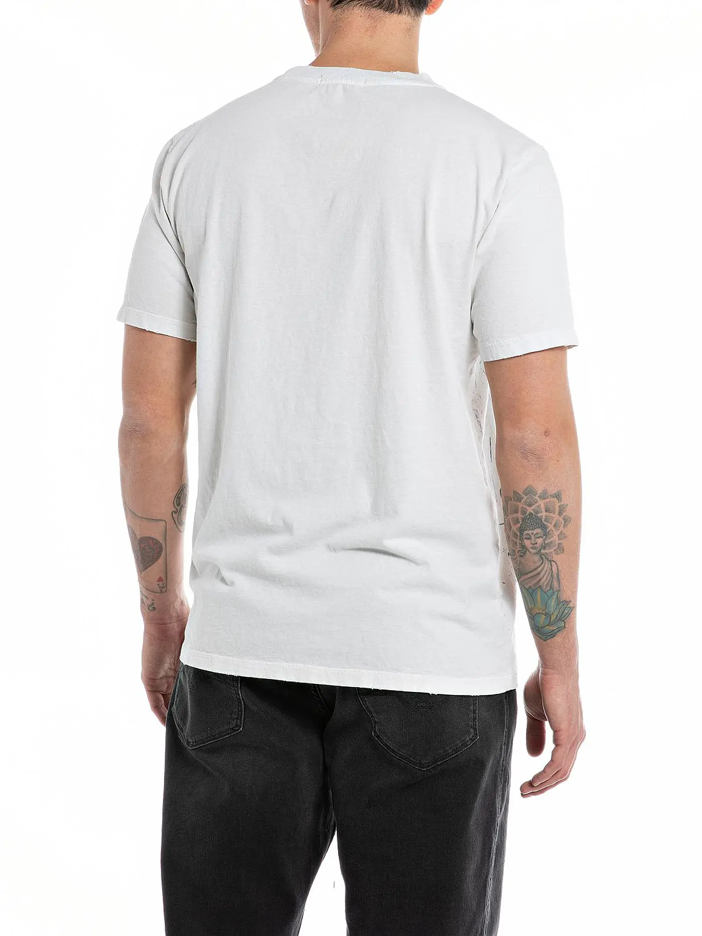 REPLAY | T-Shirt  | weiss