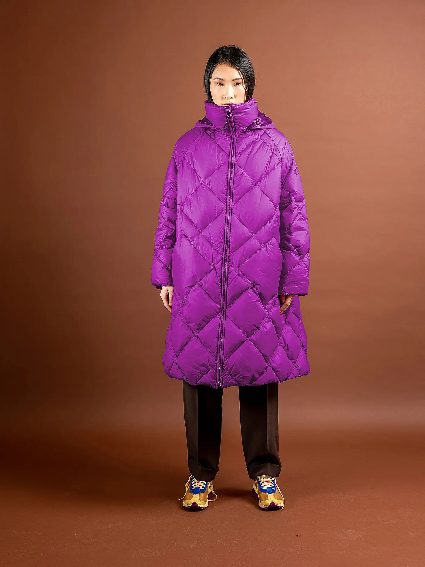REPLUME | Daunensteppmantel JENNY SUW | pink