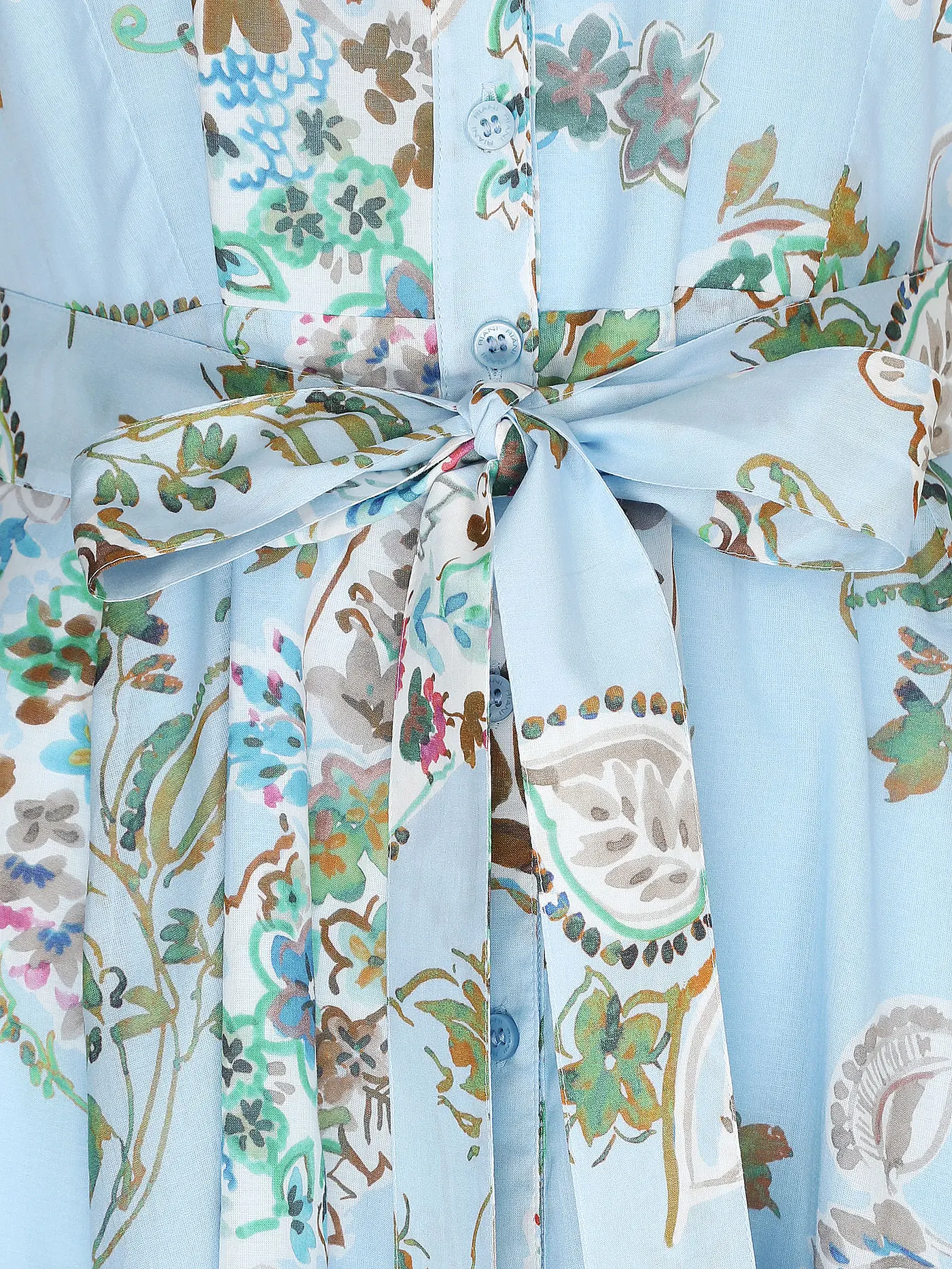 RIANI | Hemdblusenkleid | hellblau