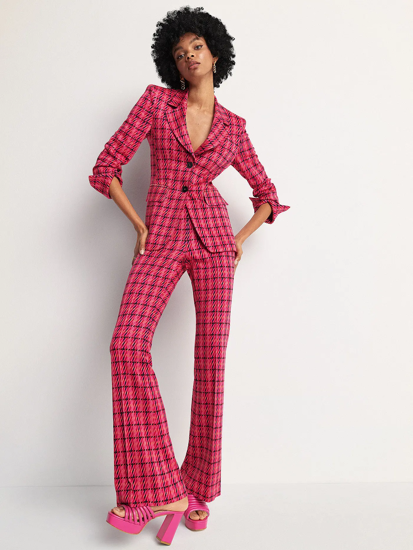 RIANI | Hose Bootcut Fit  | pink