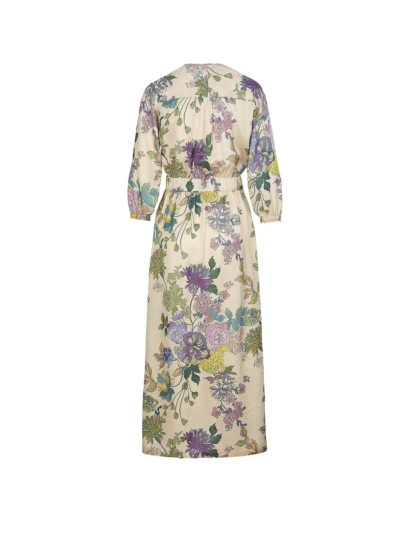 RIANI | Maxikleid in Wickeloptik  | beige