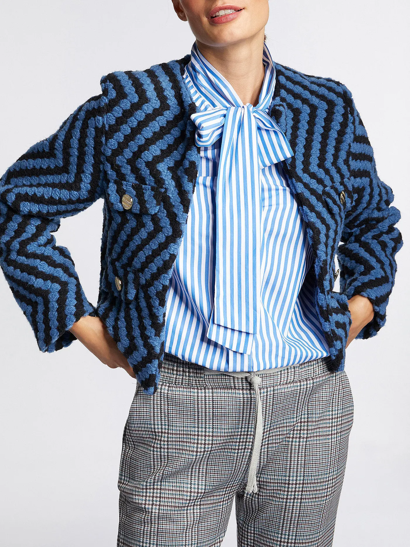 RICH & ROYAL | Blazer | blau
