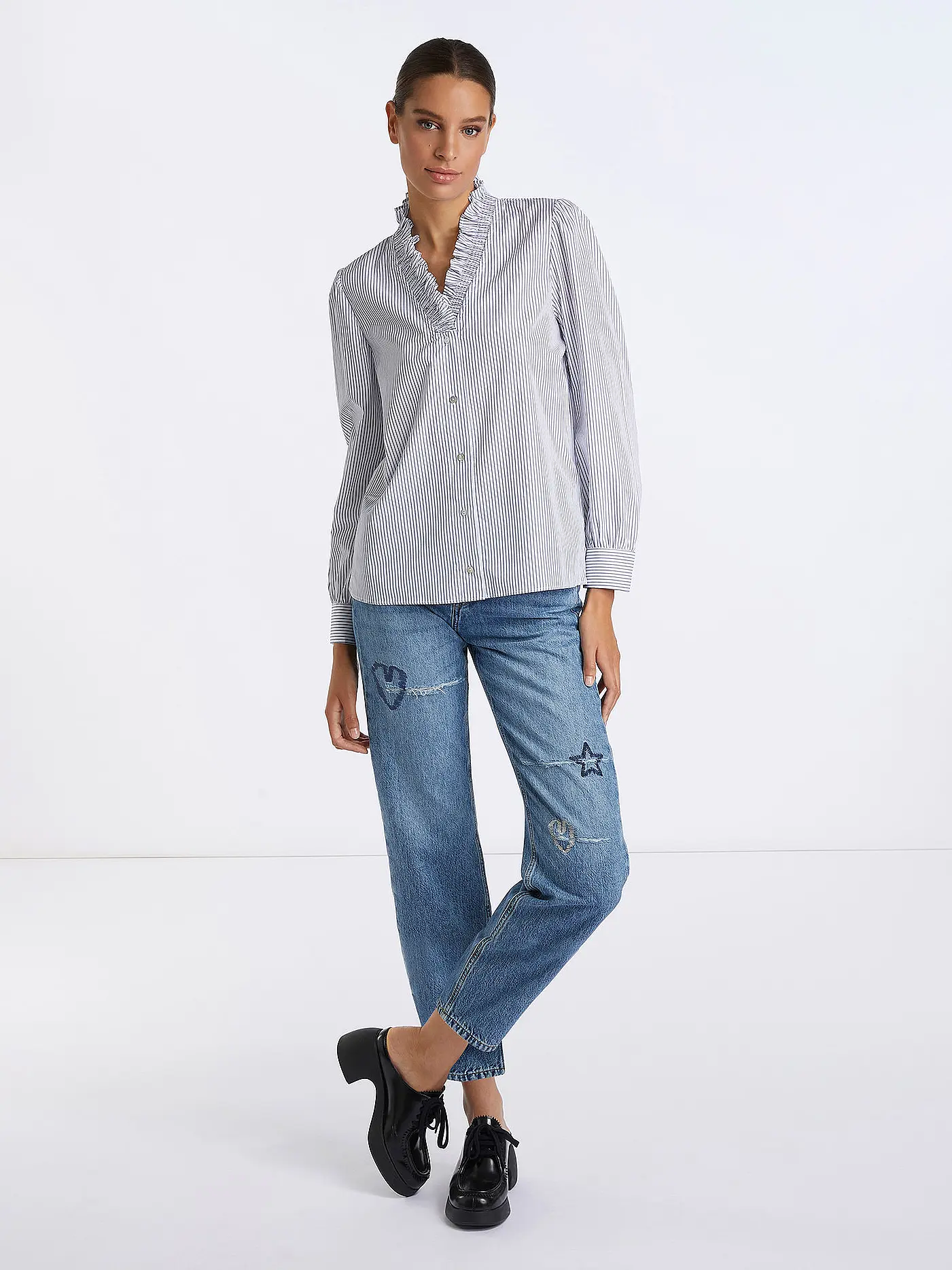 RICH & ROYAL | Bluse  | weiss