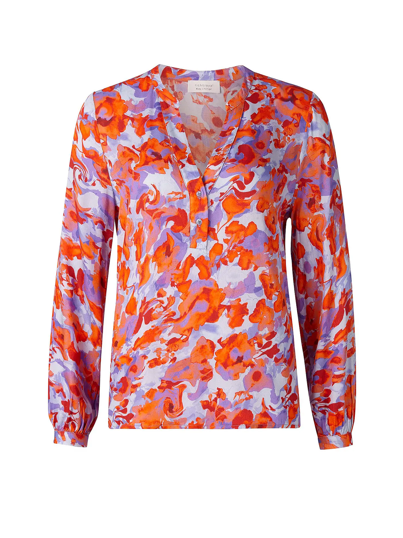RICH & ROYAL | Bluse | orange