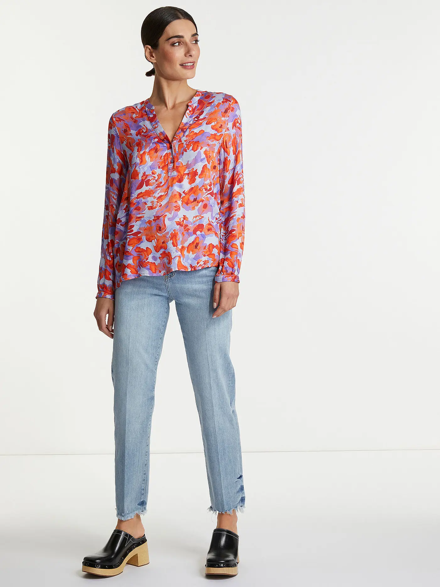 RICH & ROYAL | Bluse | orange