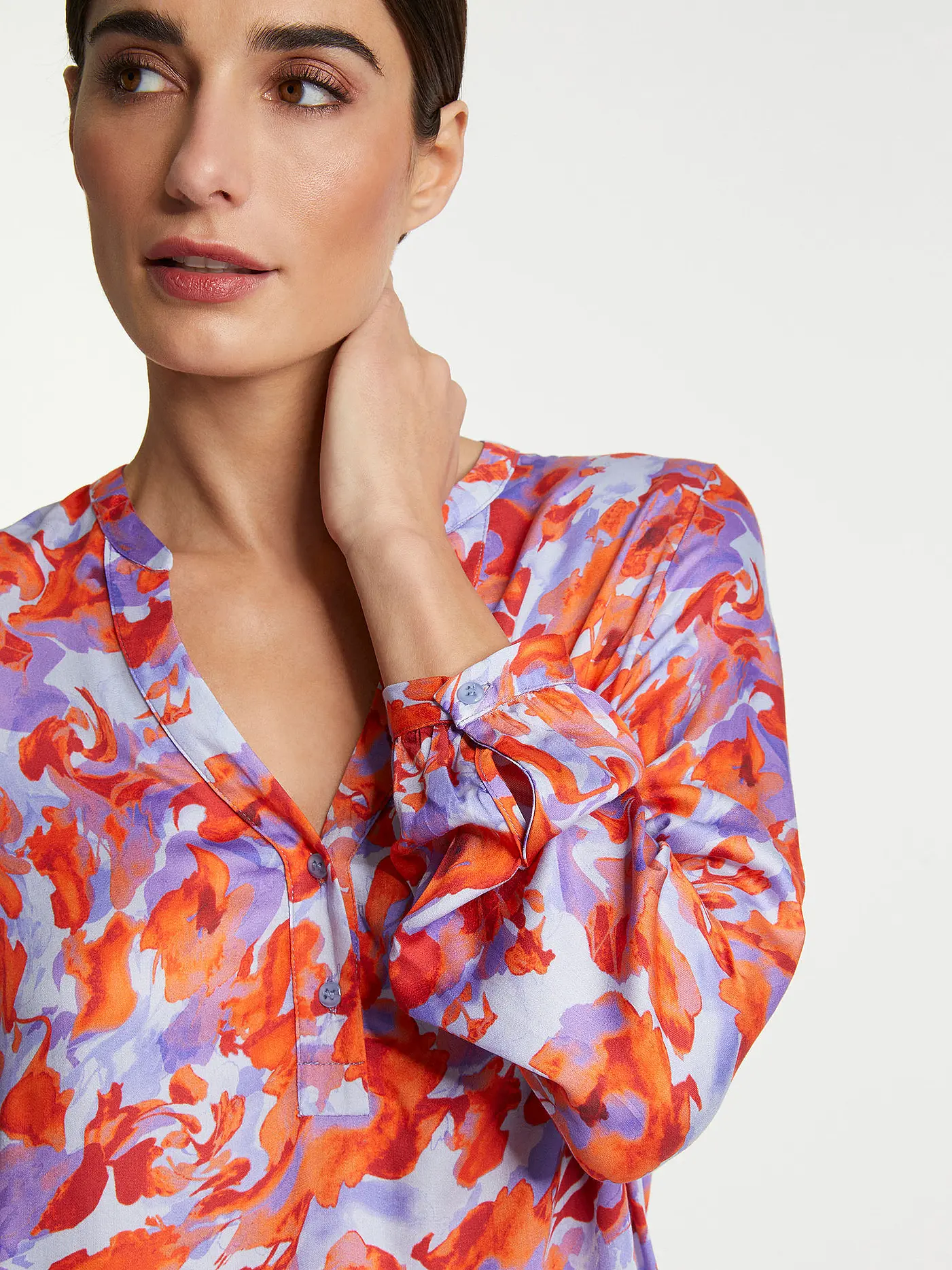 RICH & ROYAL | Bluse | orange