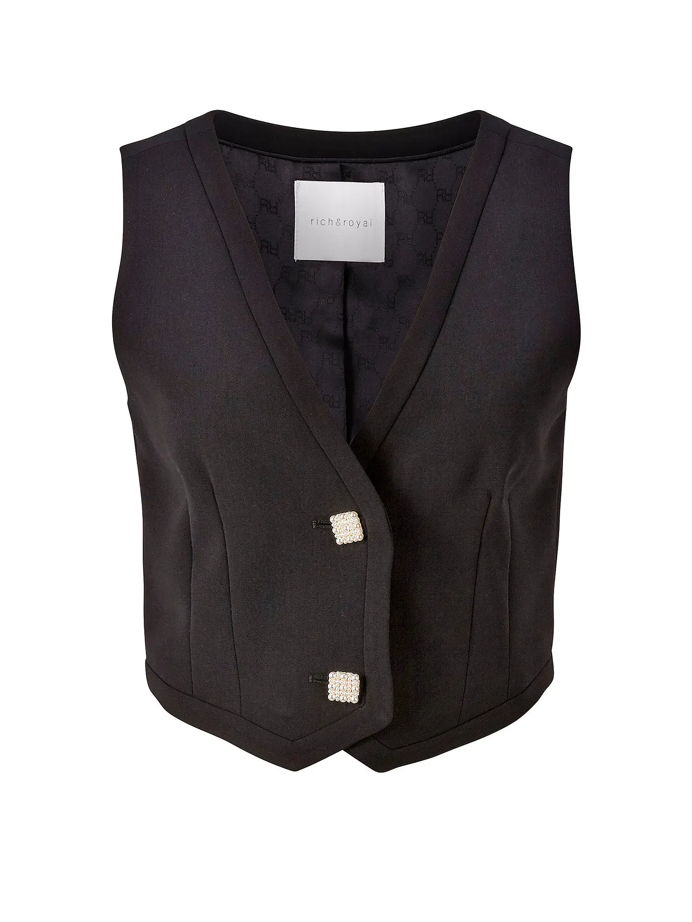 RICH & ROYAL | Gilet  | schwarz