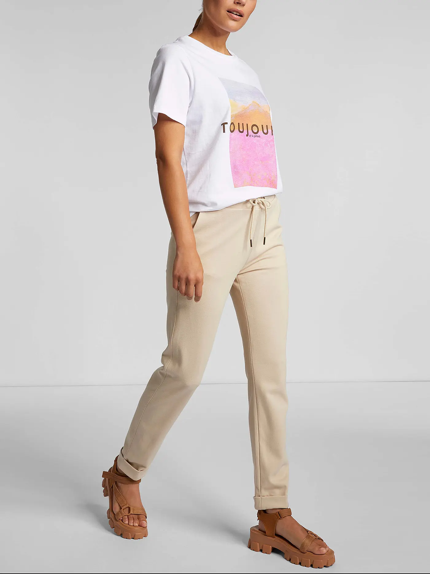 RICH & ROYAL | Hose Jogging Fit | beige