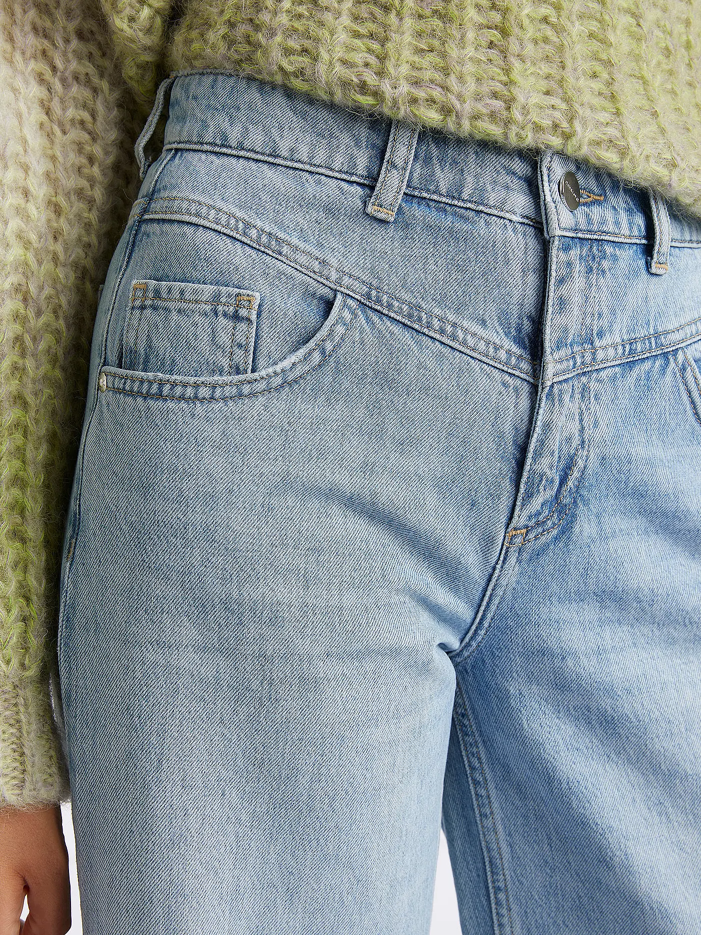 RICH & ROYAL | Jeans Flared Fit  | hellblau
