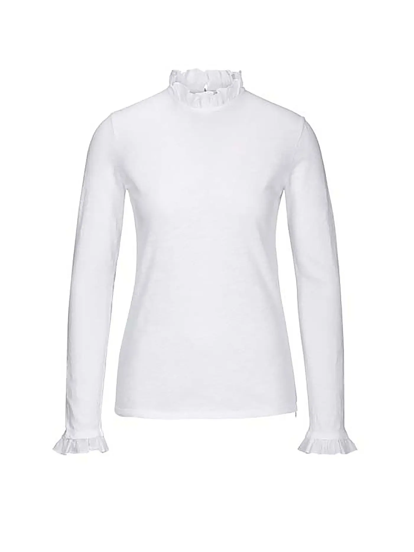 RICH & ROYAL | Langarmshirt | weiss