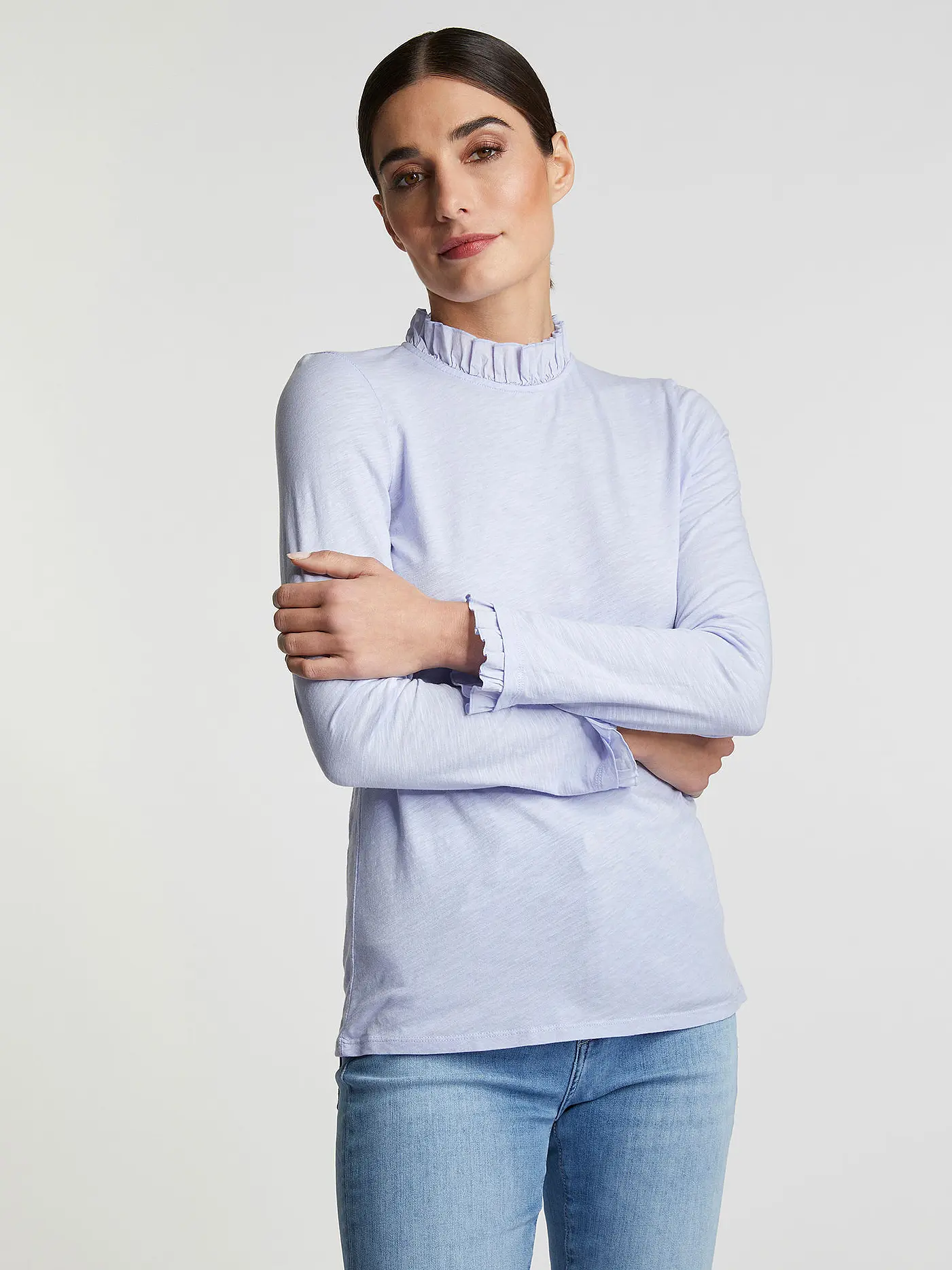 RICH & ROYAL | Langarmshirt | lila
