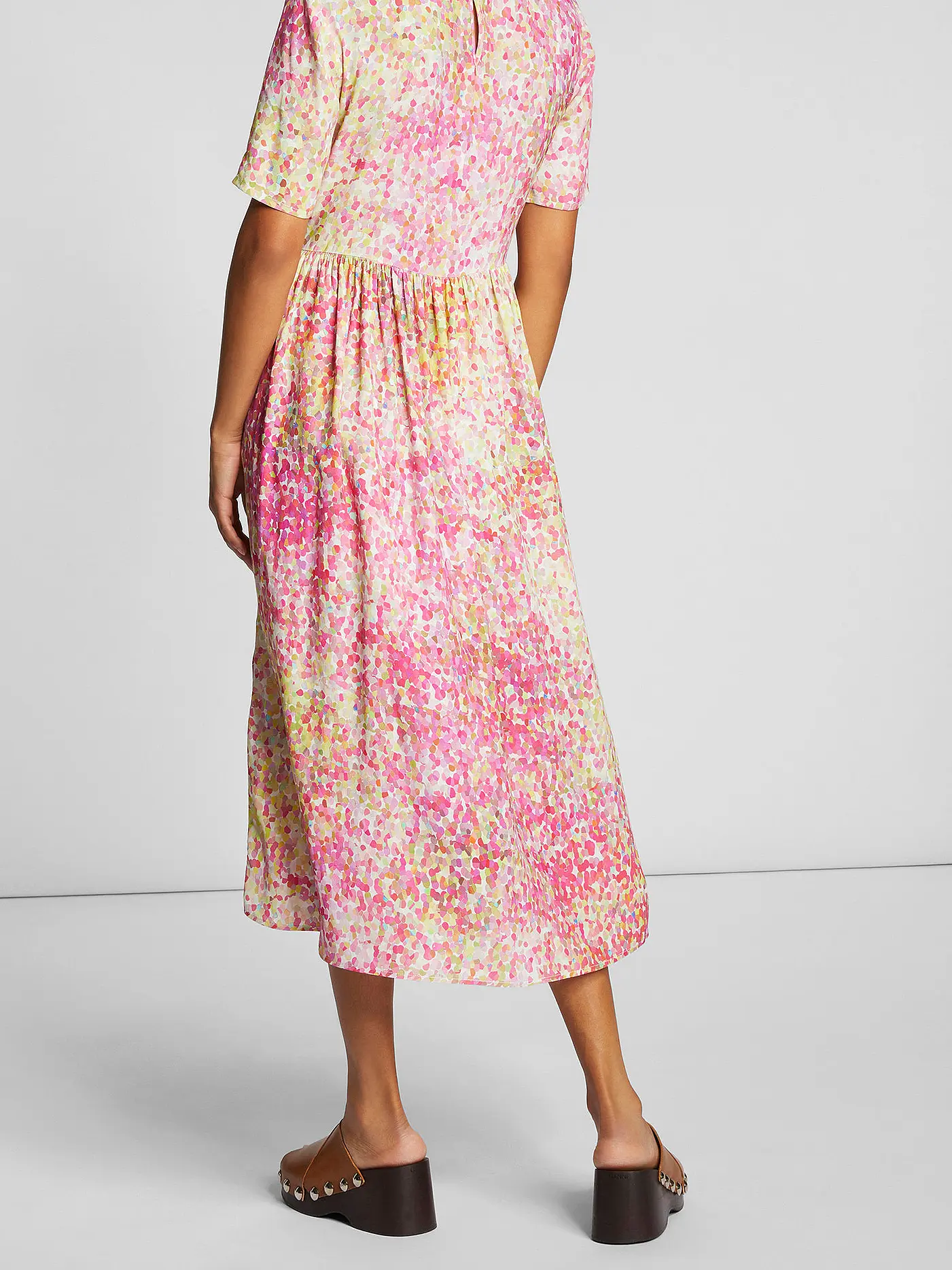 RICH & ROYAL | Midikleid | pink