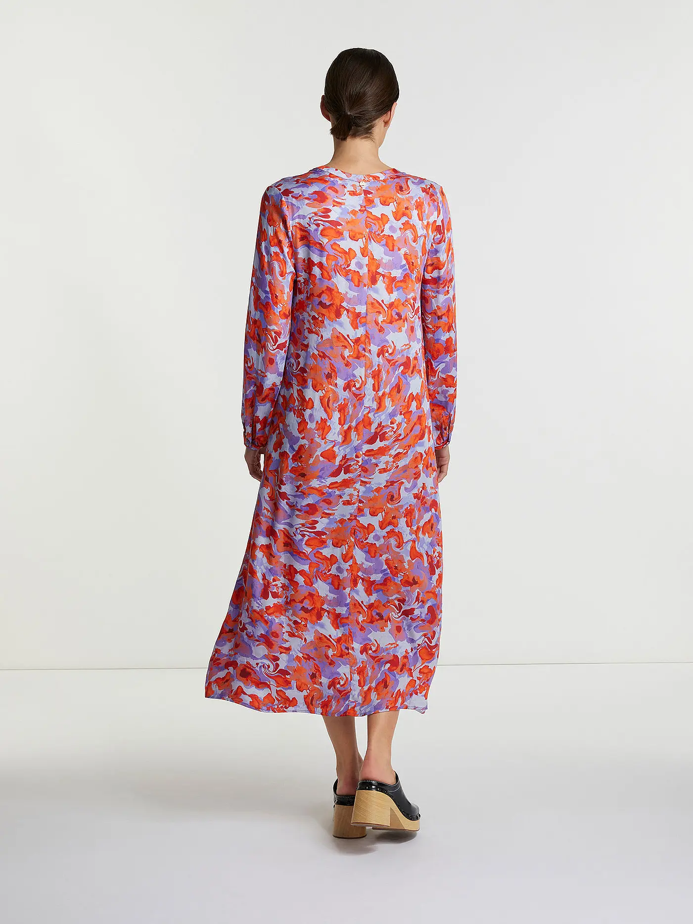 RICH & ROYAL | Midikleid | orange