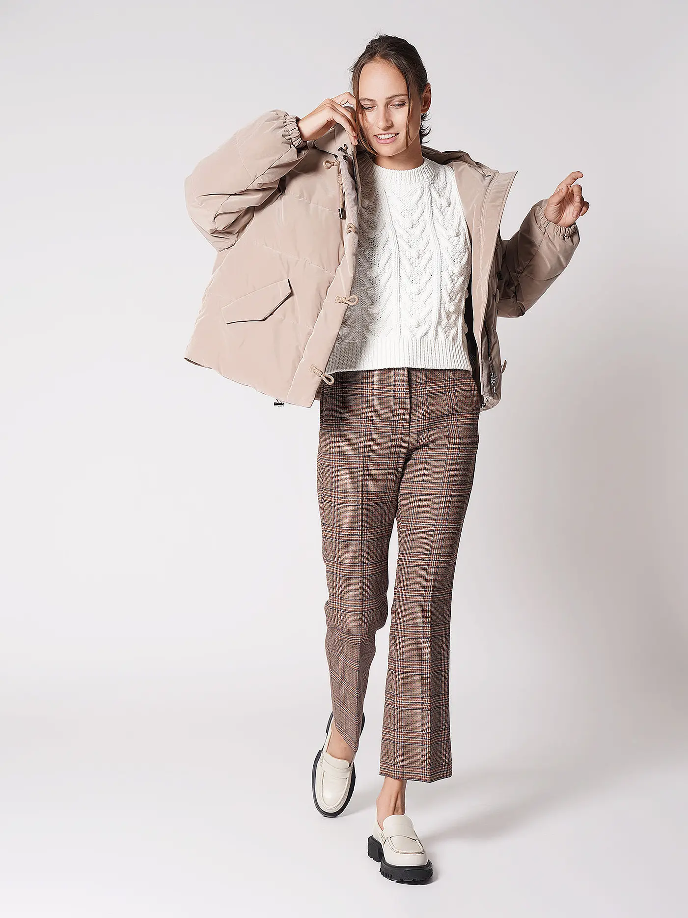 RICH & ROYAL | Pullunder CHUNKY  | creme