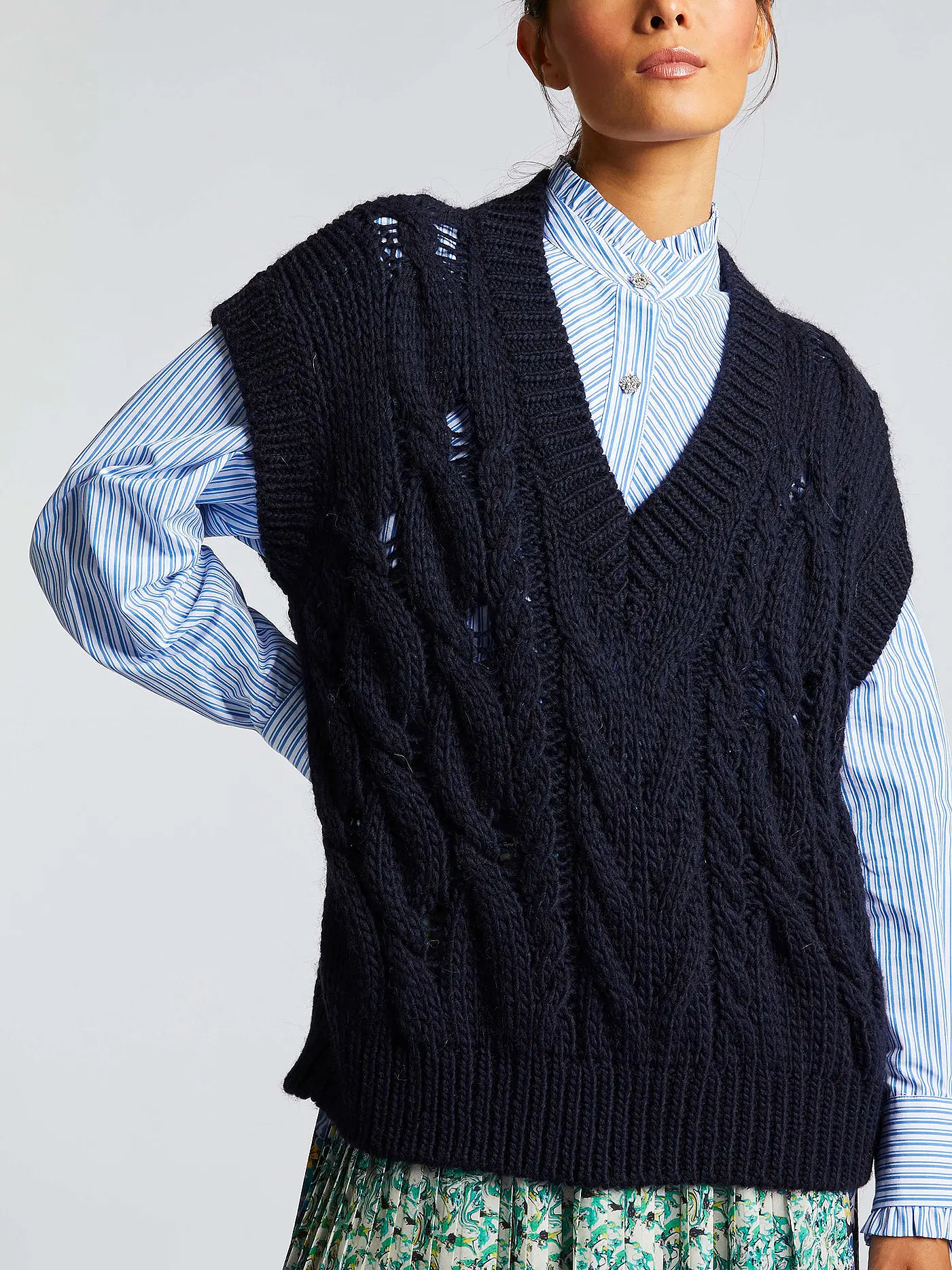 RICH & ROYAL | Pullunder | dunkelblau