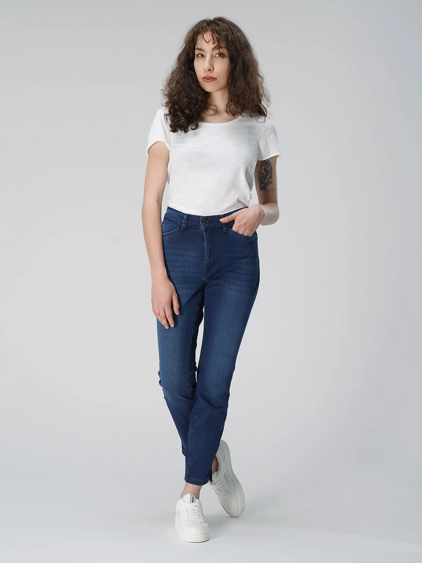 RICH & ROYAL | T-Shirt  | weiss