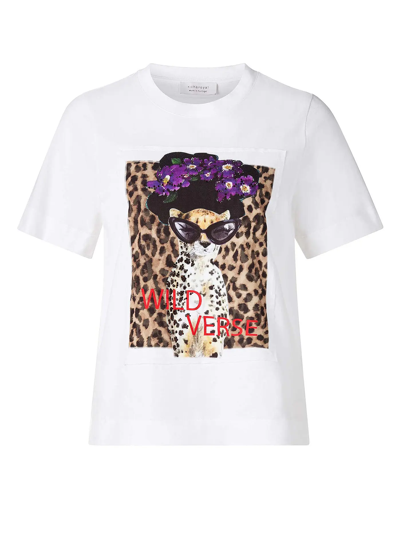 RICH & ROYAL | T-Shirt | weiss