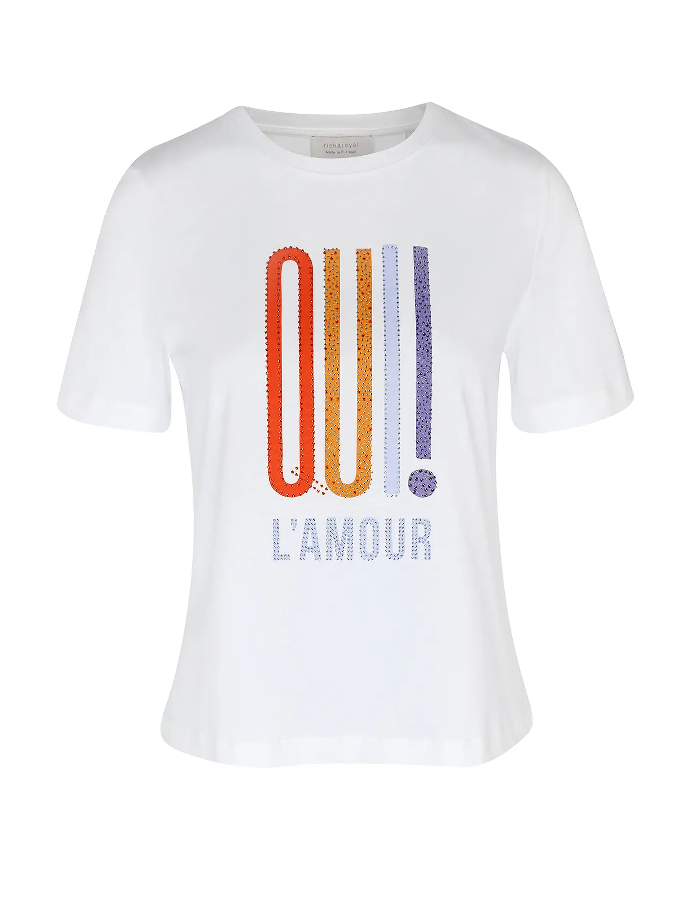 RICH & ROYAL | T-Shirt | weiss
