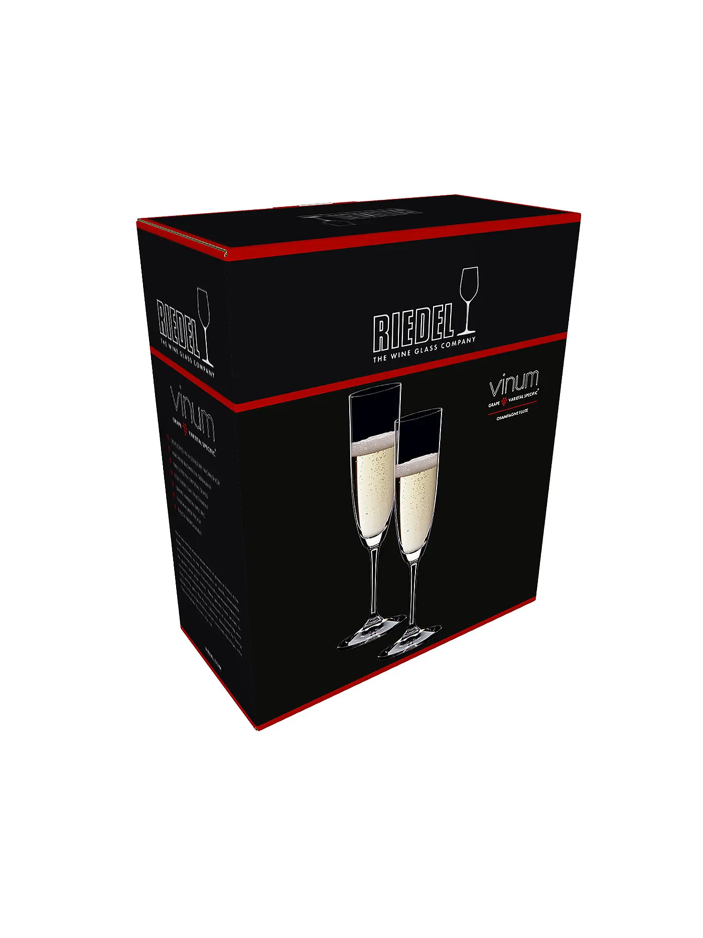 RIEDEL | Champagnerglas 2er Set VINUM 160ml | transparent