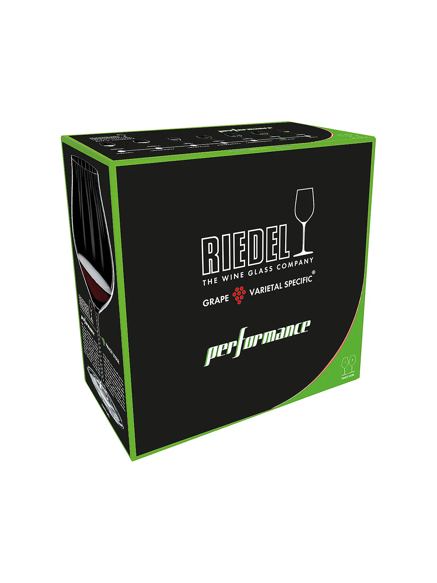 RIEDEL | Rotweinglas 2er Set PERFORMANCE Pinot Noir 830ml | transparent