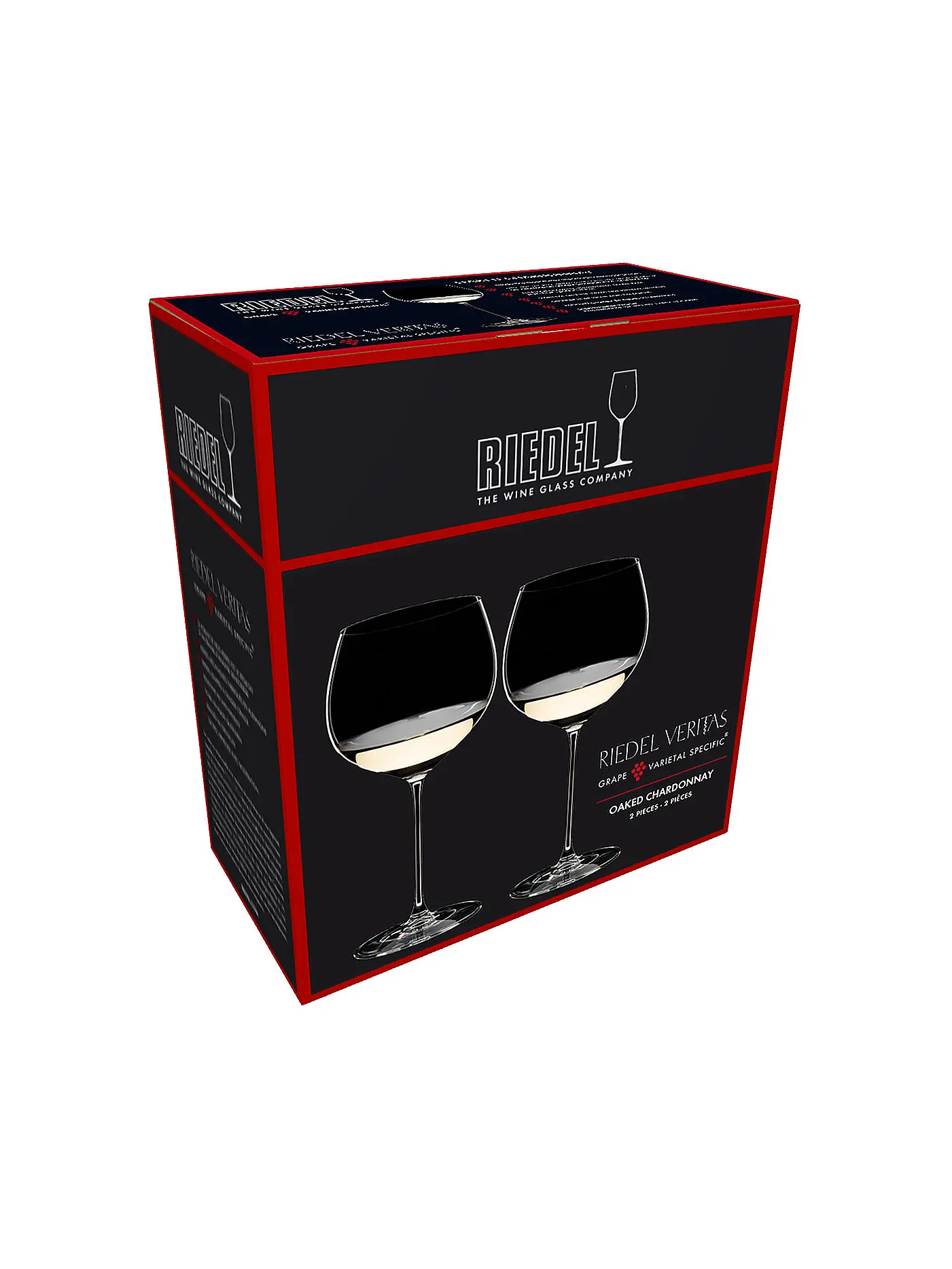 RIEDEL | Weissweinglas 2er Set VERITAS Chardonnay  | transparent