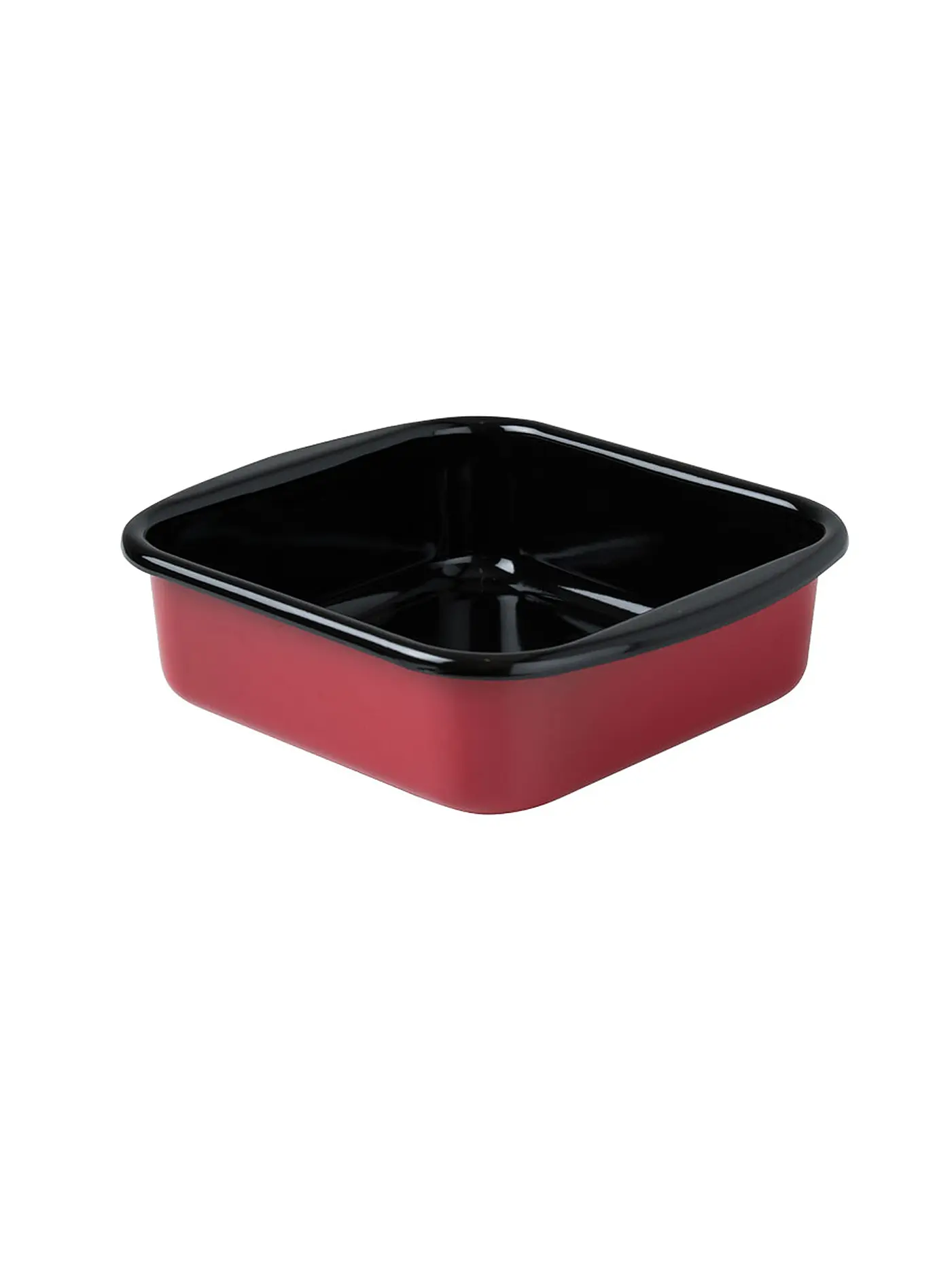 RIESS | Bratrohrpfanne Mini 22x22cm Color Rot | dunkelrot