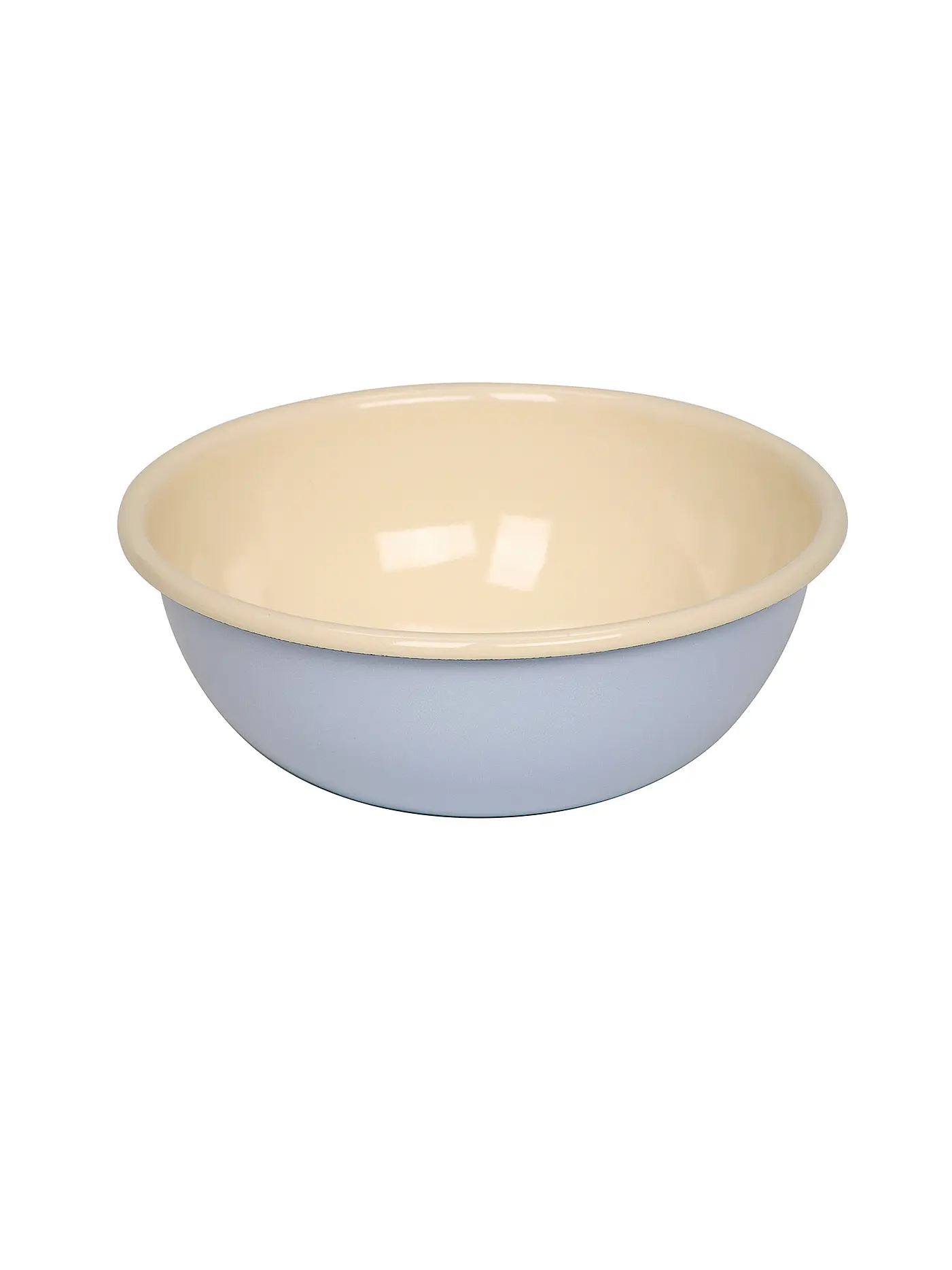 RIESS | Emaille Küchenschüssel "Classic - Pastell"  18cm | hellblau